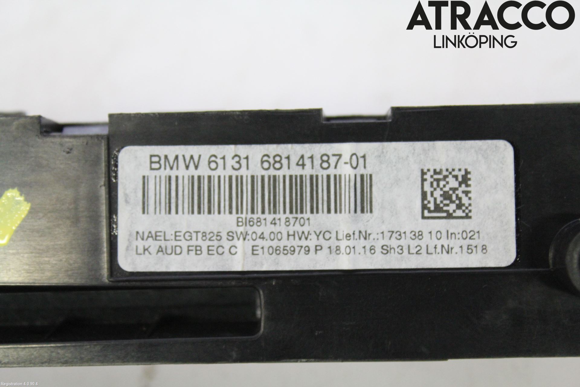 BMW 3 F30/F31/F80 12-19 Cd Radio - Multimediapanel