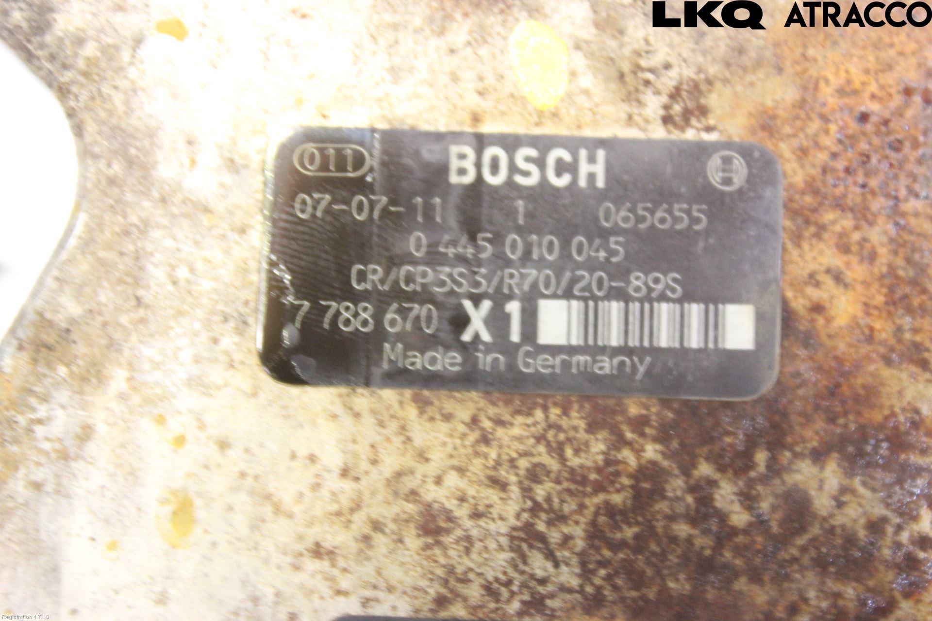 BMW 5 E60/61 Sed/Tou 02-10 Bränsle Insppump Diesel