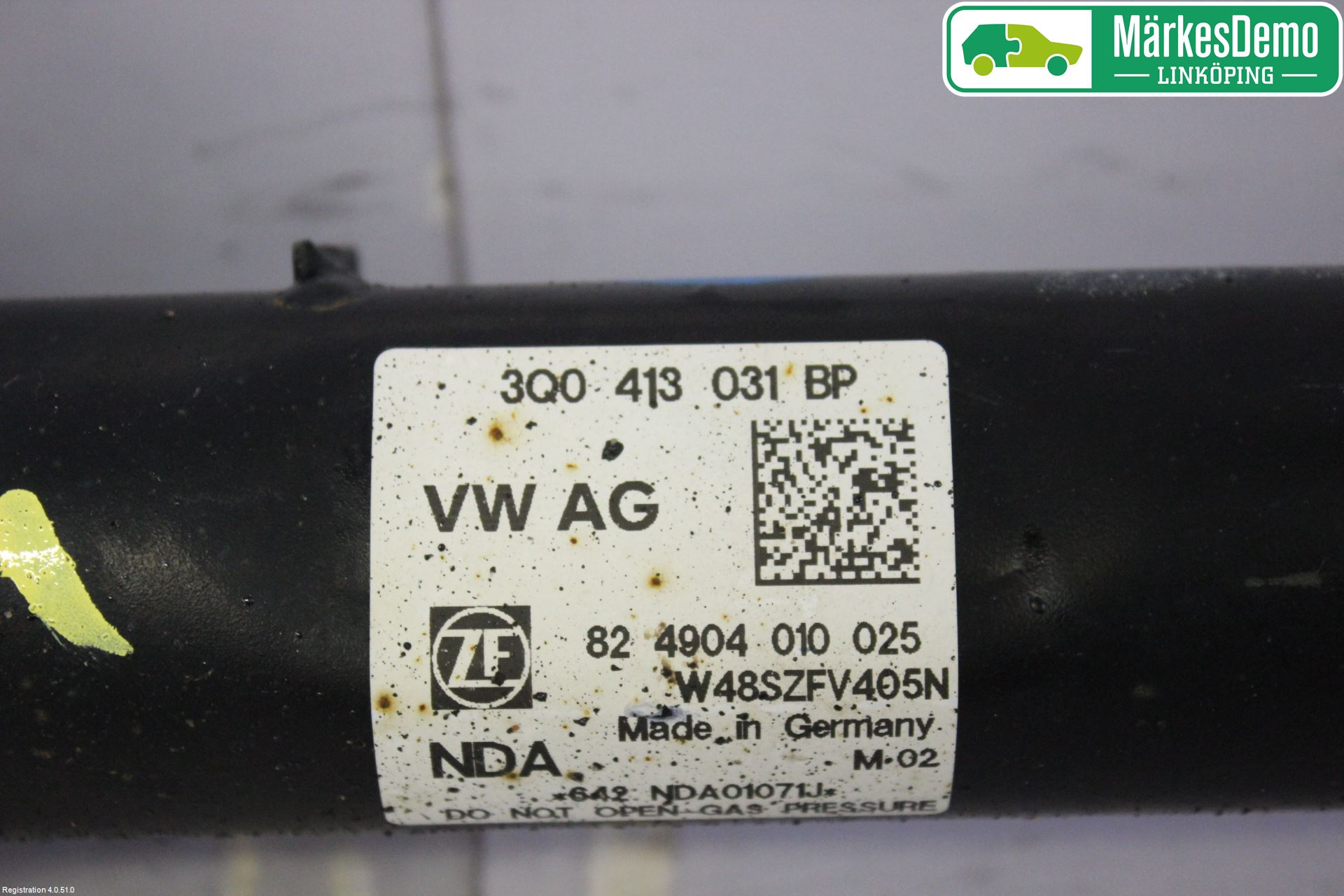 Volkswagen VW PASSAT 15-19 Fjäderben Fram Höger