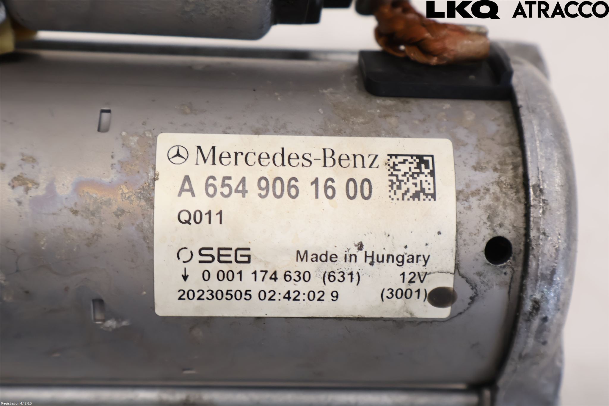 Mercedes-Benz MB SPRINTER (W907/W910) 19- Startmotor Diesel