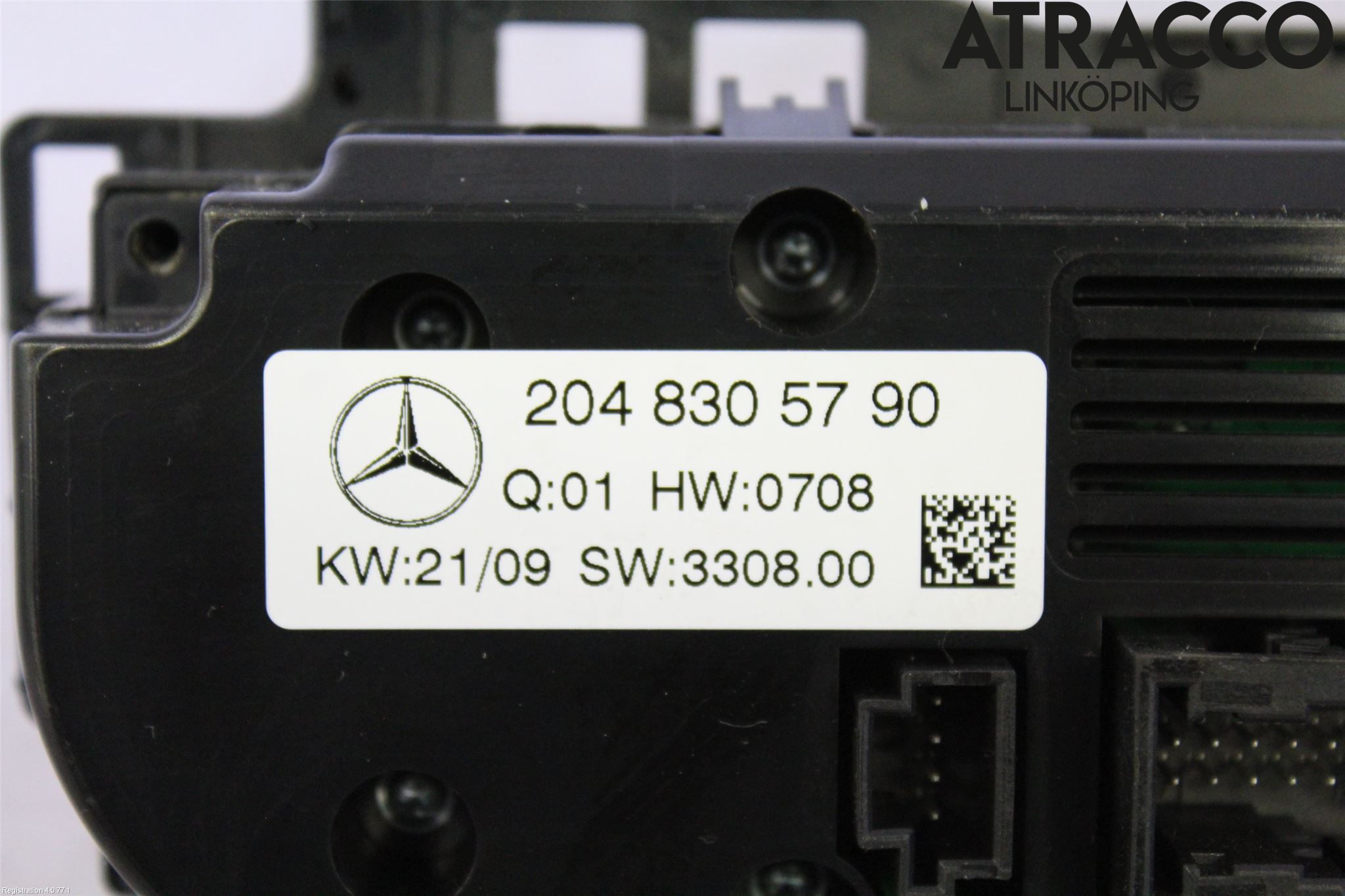 Mercedes-Benz MB C-KLASS (W204) 07-15 Ac Styrenhet Ac Manöveren