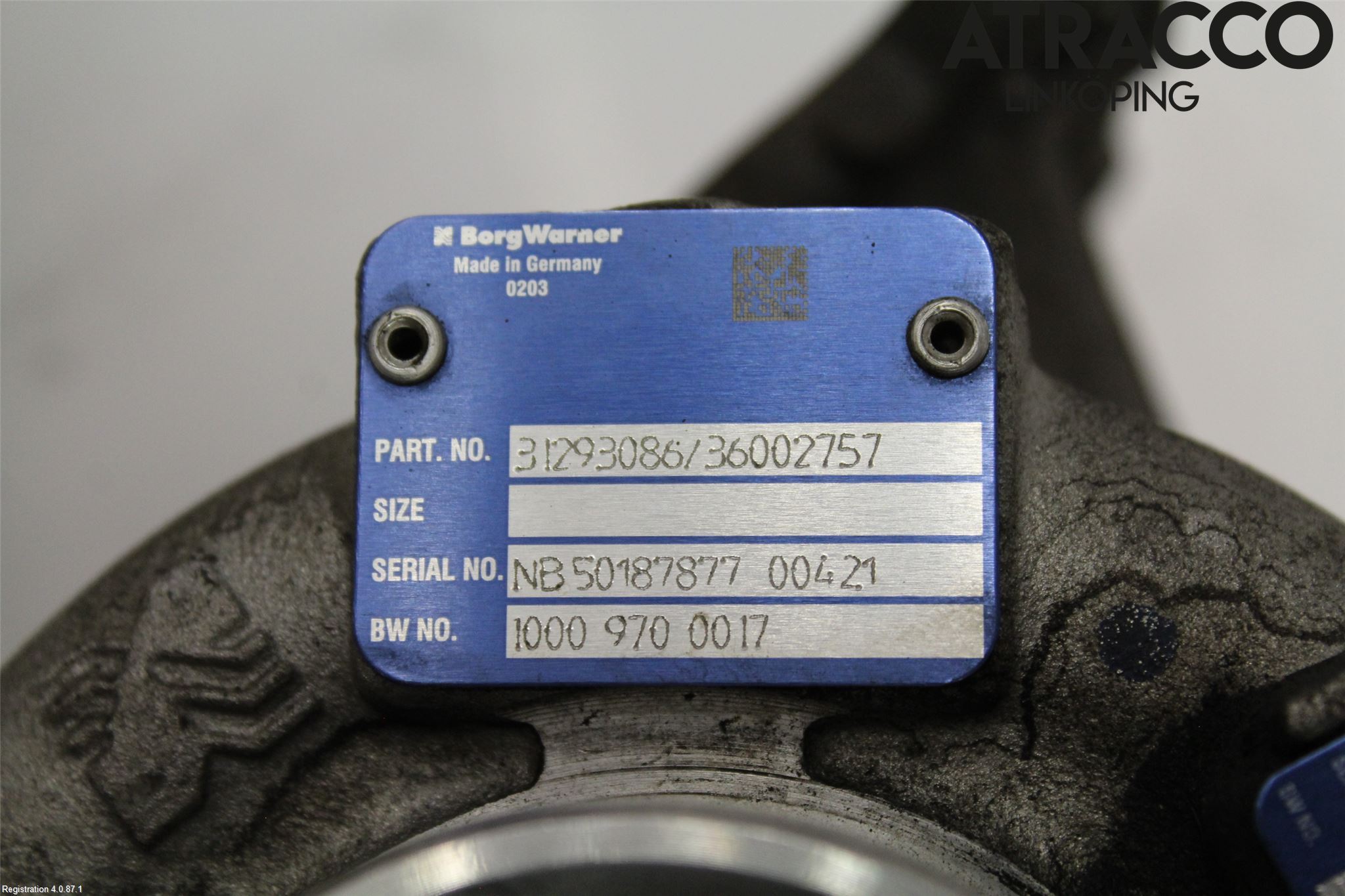 Volvo XC60 09-13 Turboaggregat