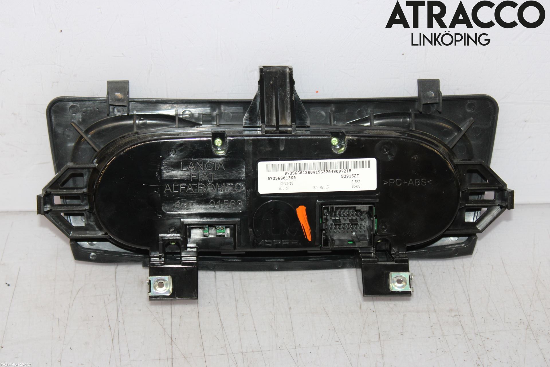 Fiat TIPO/CROSS 16- Ac Styrenhet Ac Manöveren