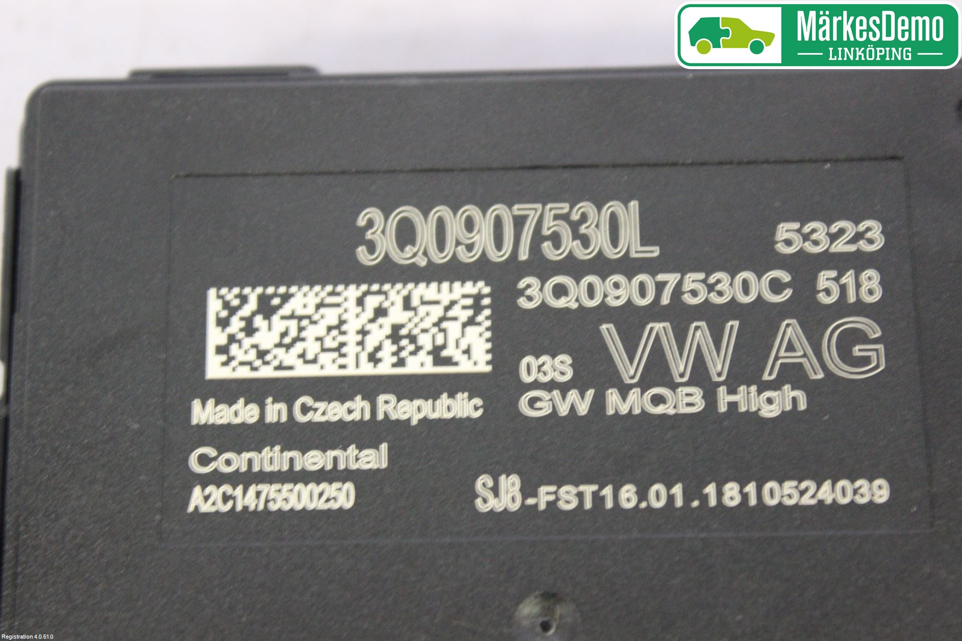 Volkswagen VW PASSAT 15-19 Styrenhet Övrigt