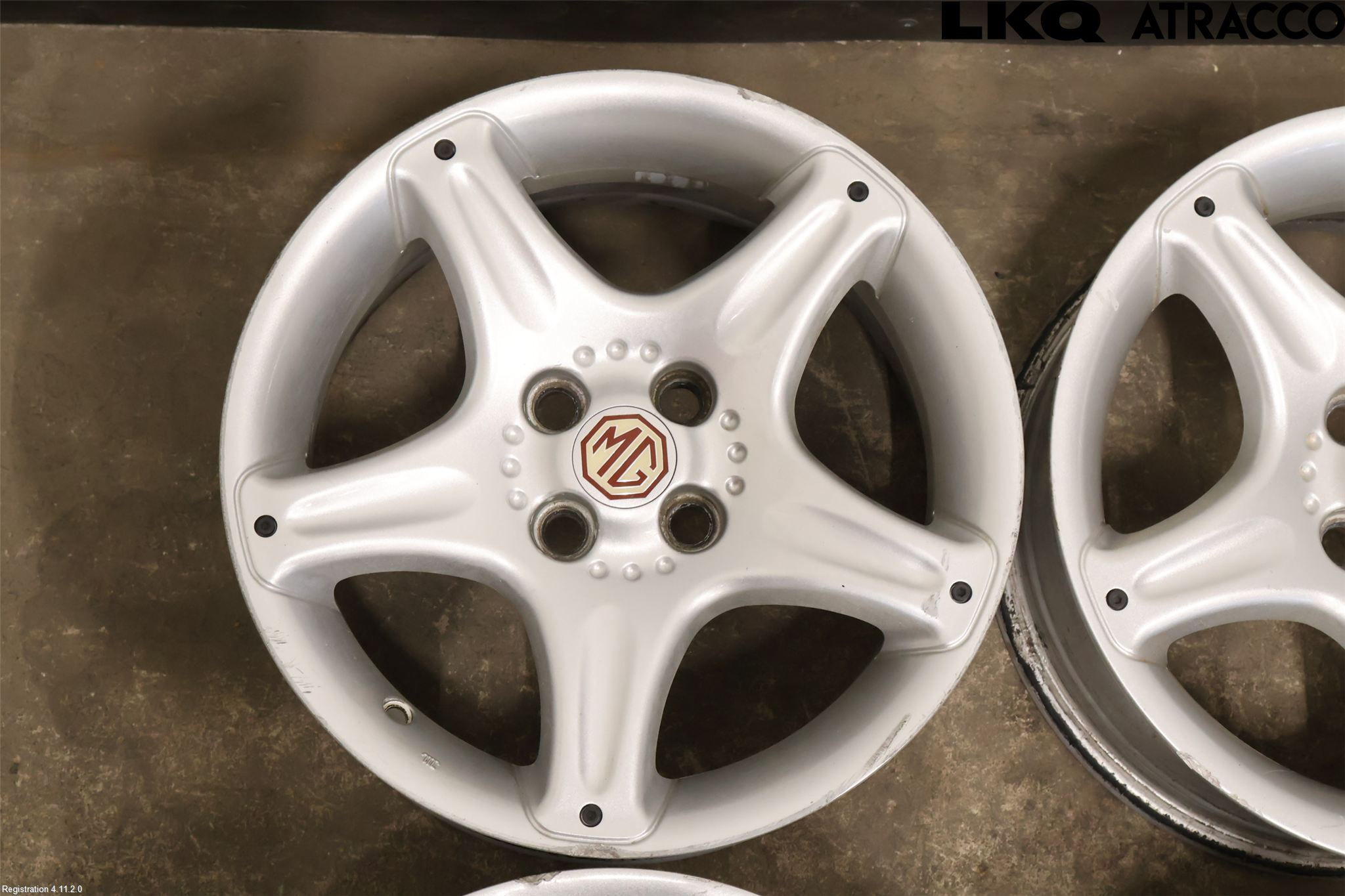 MG F Fälgsats Aluminium