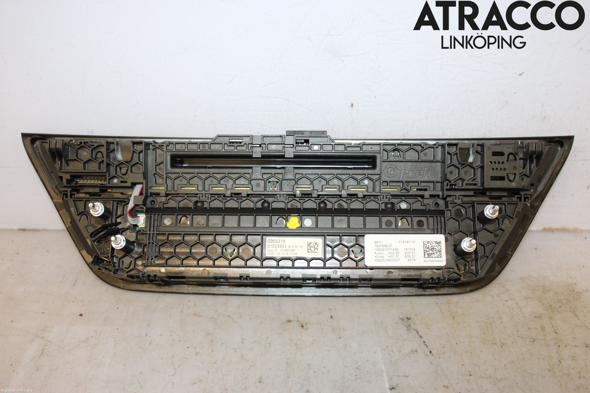 BMW 5 G30/G31/F90 17-23 Ac Styrenhet Ac Manöveren