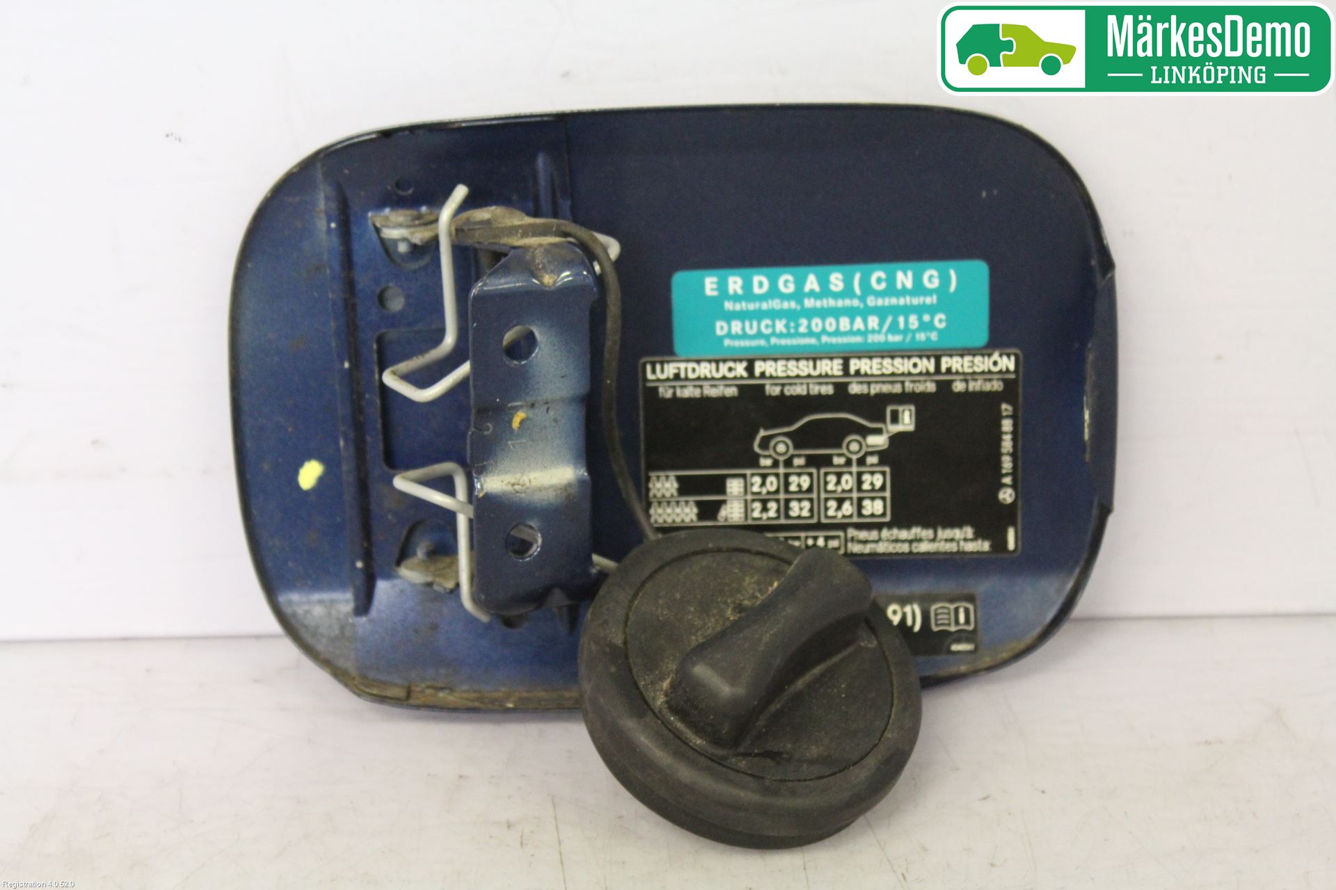 Mercedes-Benz MB B-KLASS (W245) 05-12 Tanklucka