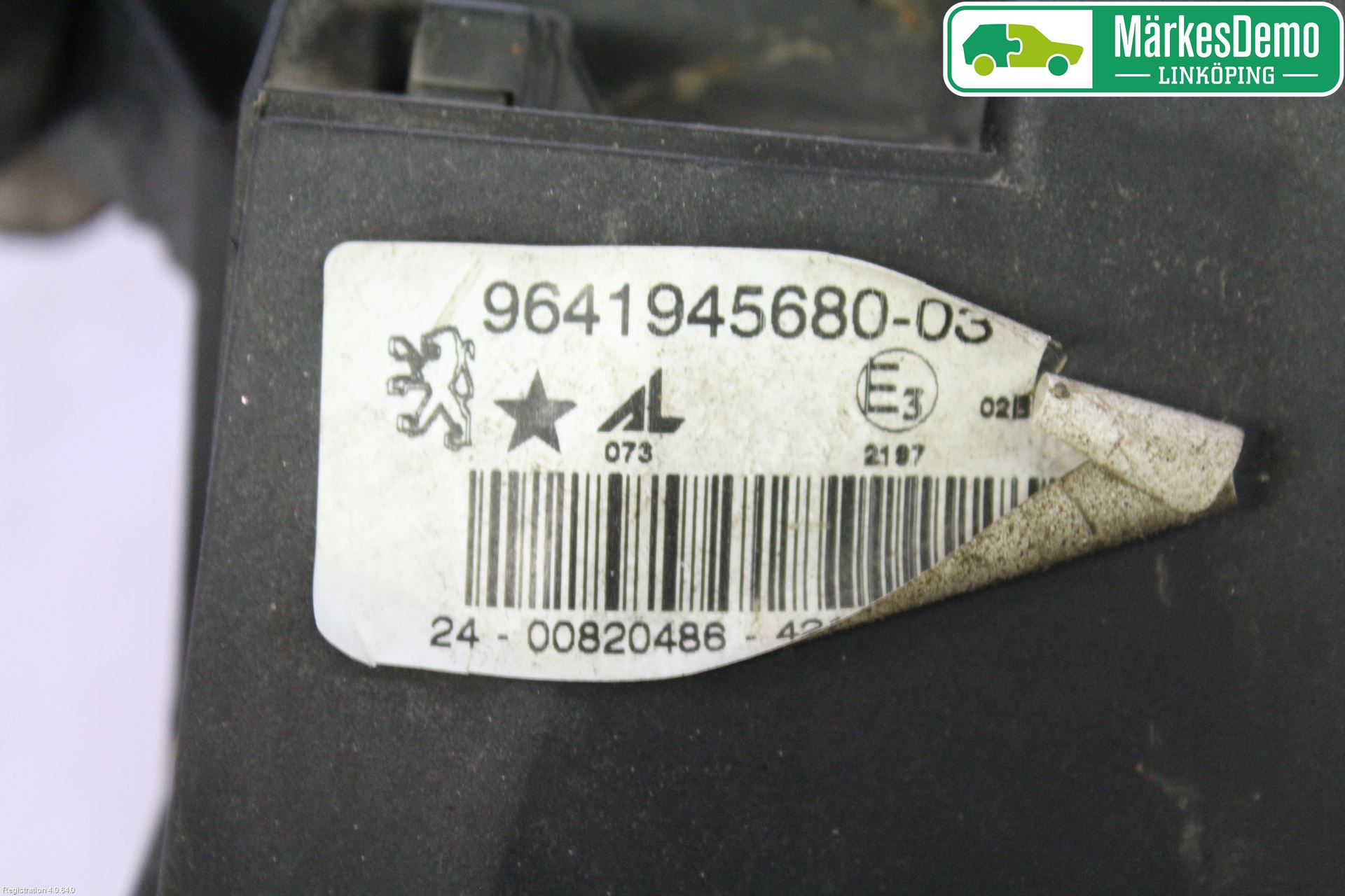 Peugeot 407 Dimljus-Varselljus Fram