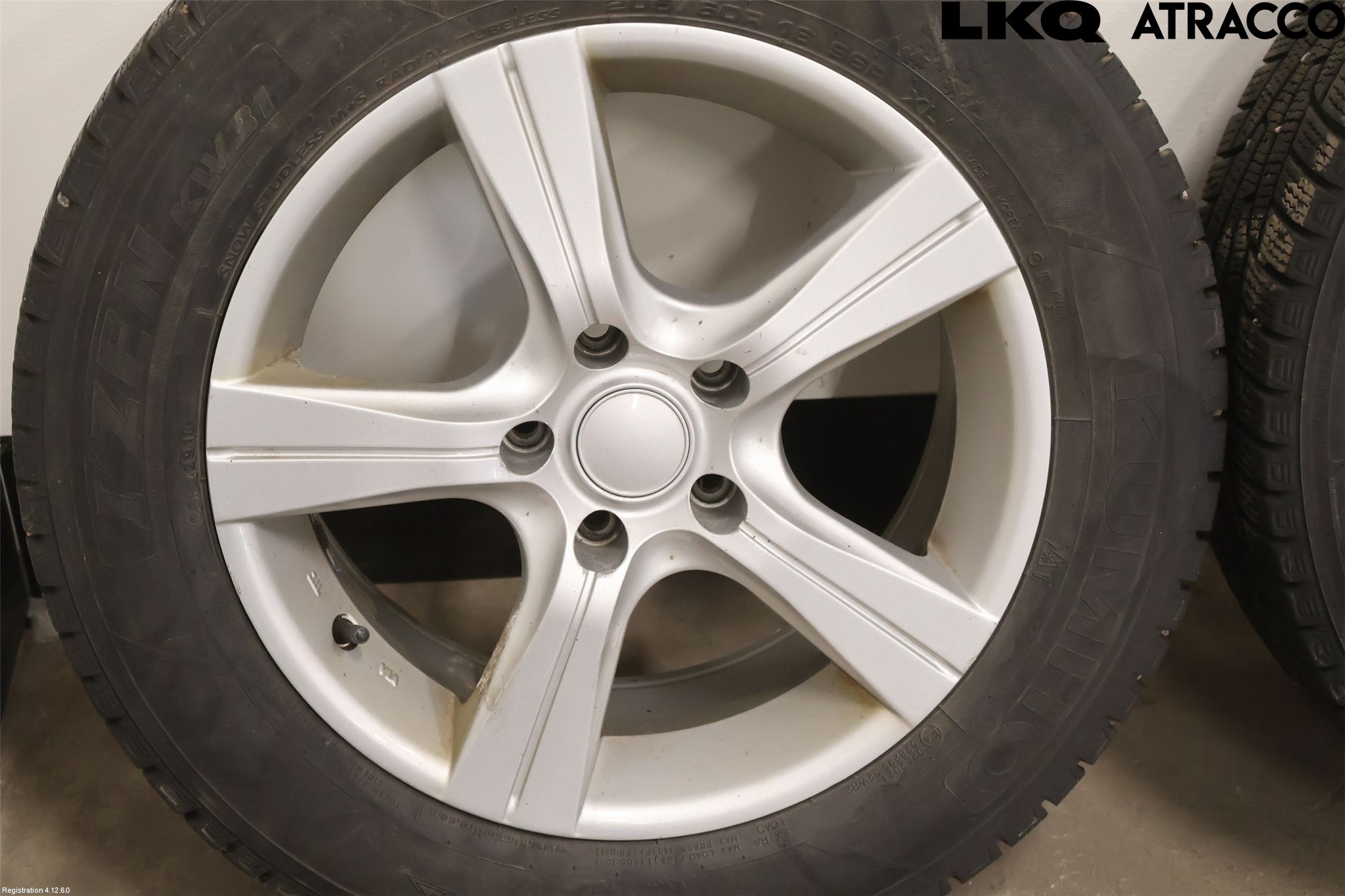 Volkswagen VW PASSAT 11-14 Vinterdäck Alumfälg 4St