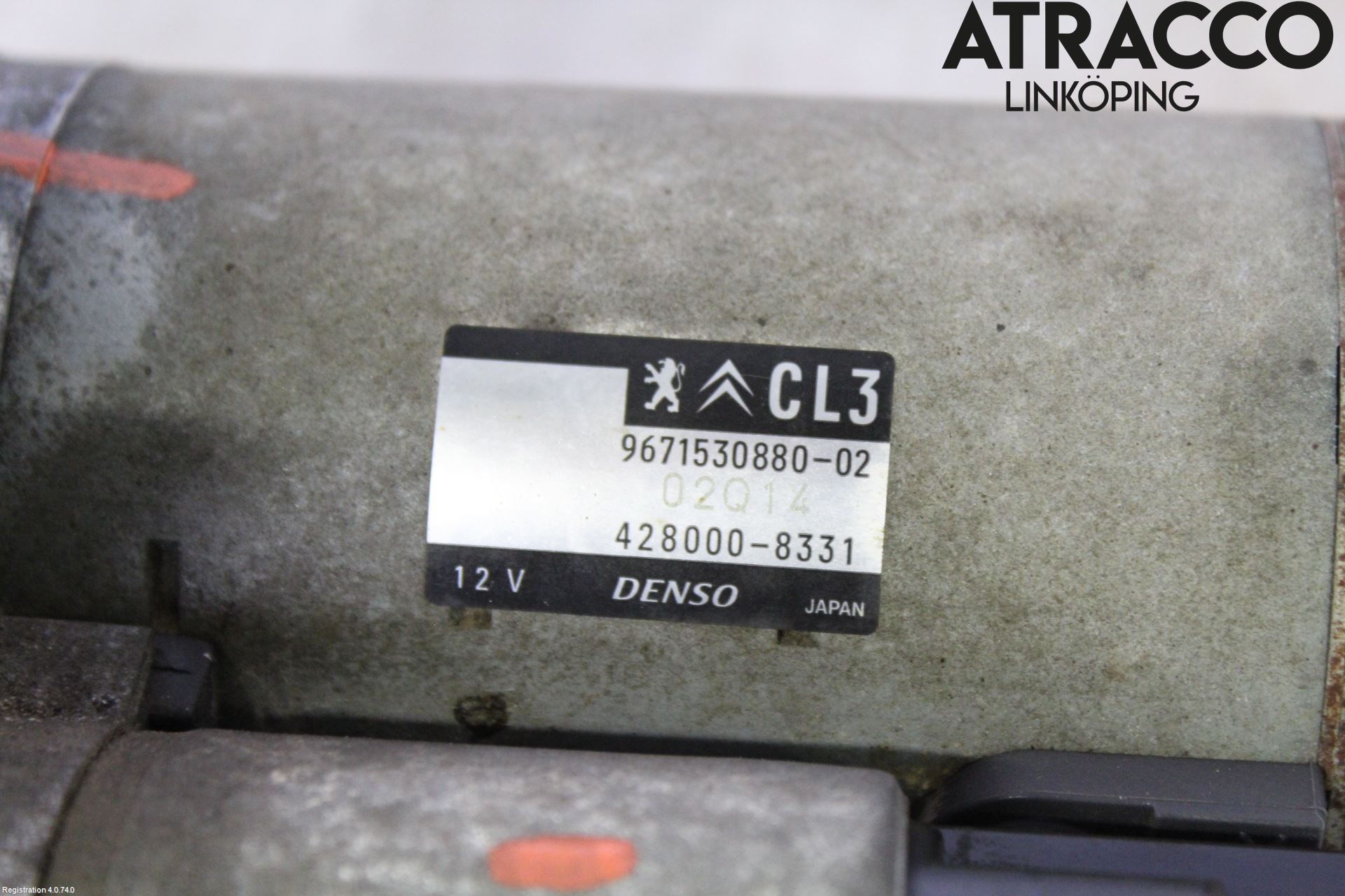 Citroen C3 10-17 Startmotor