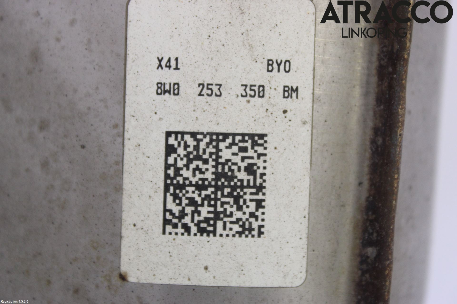 Audi A4/S4 B9 16-19 Avgas Främre Rör