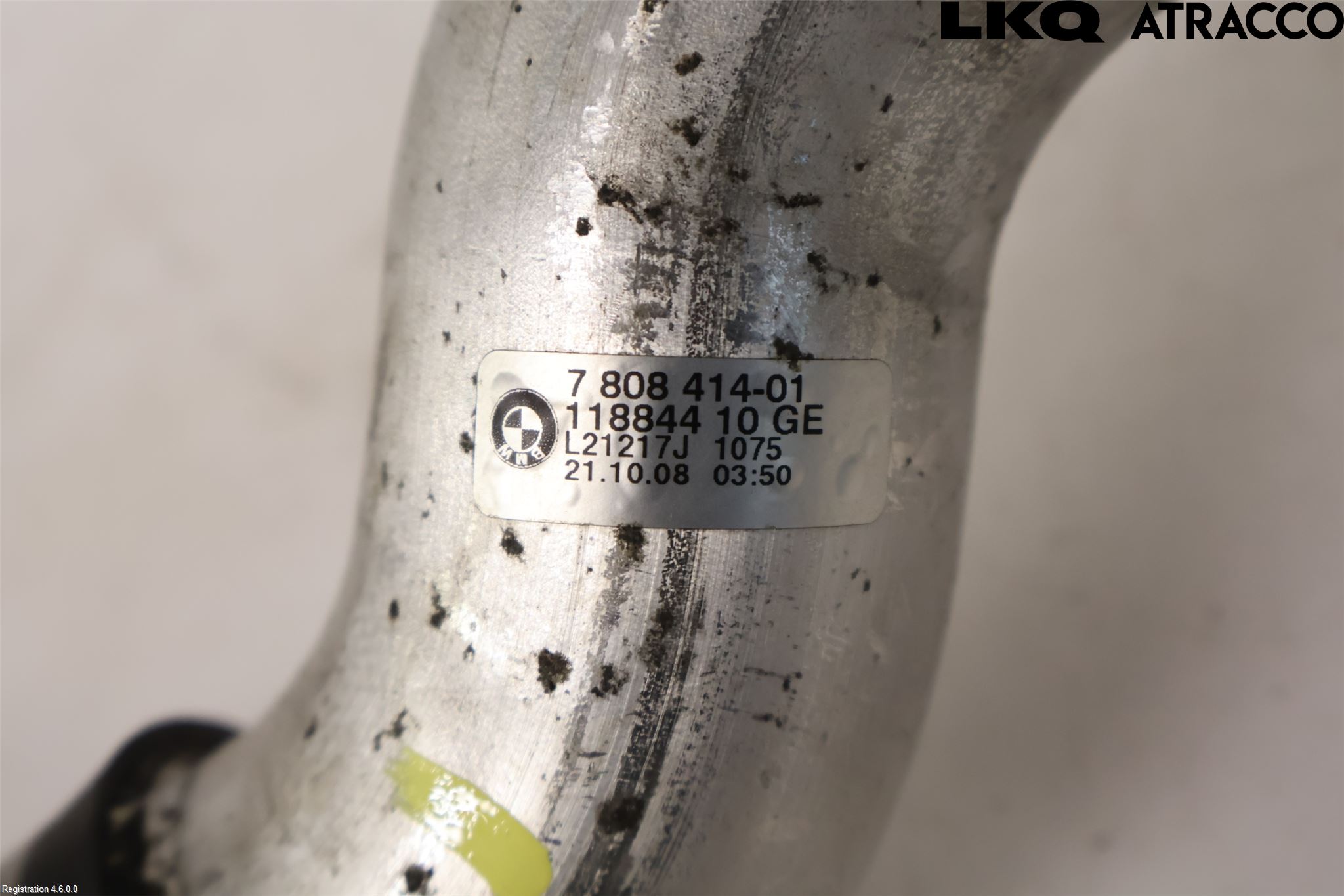 BMW 5 E60/61 Sed/Tou 02-10 Laddluft-Intercoolerrör