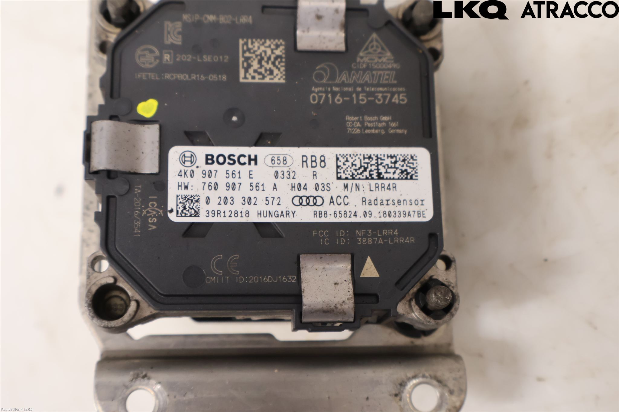 Audi A6 F2/C8 19- Sensor Aktivt Kollisionsskydd