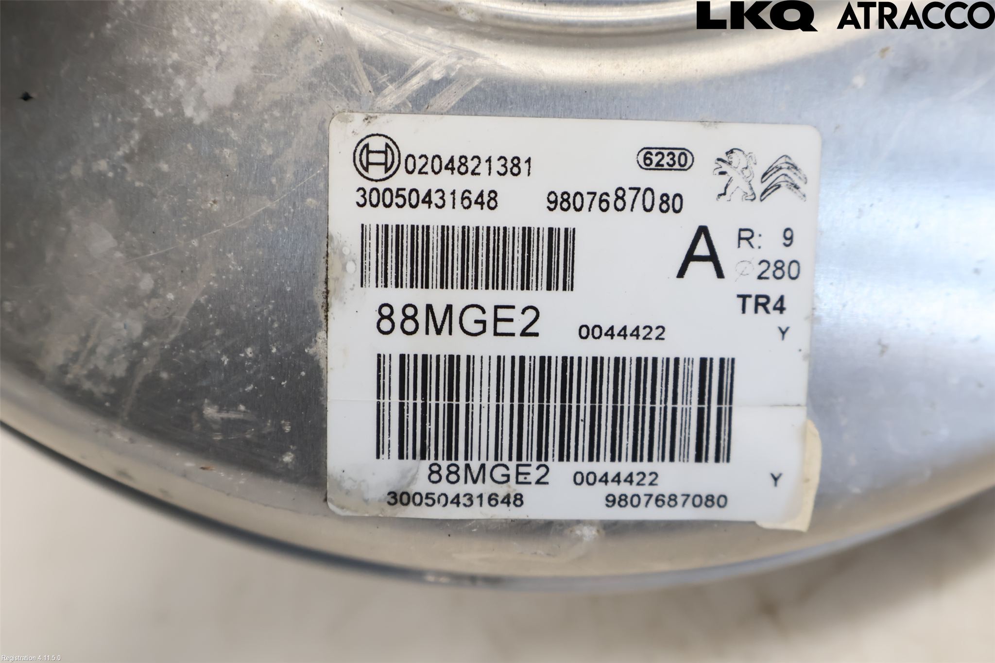 Peugeot 3008 17-24 Bromsservo