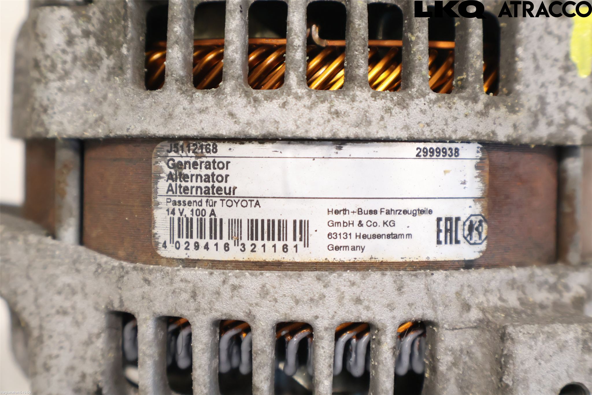 Toyota AVENSIS 09-15 Generator
