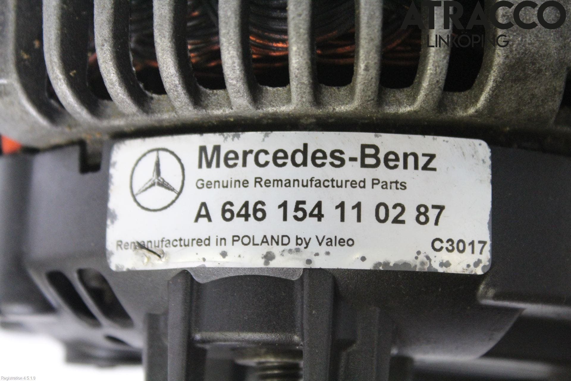 Mercedes-Benz MB SPRINTER (W906) 06-18 Generator