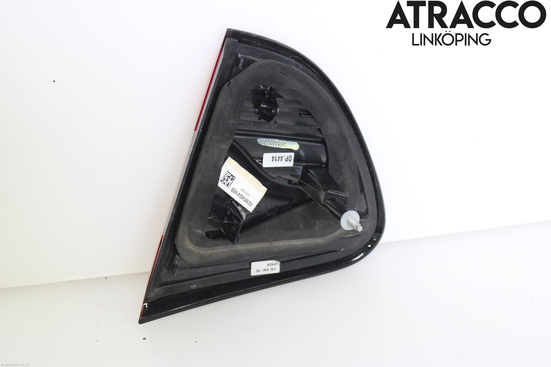 Renault CAPTUR 13-19 Bakljus Lucka Vä