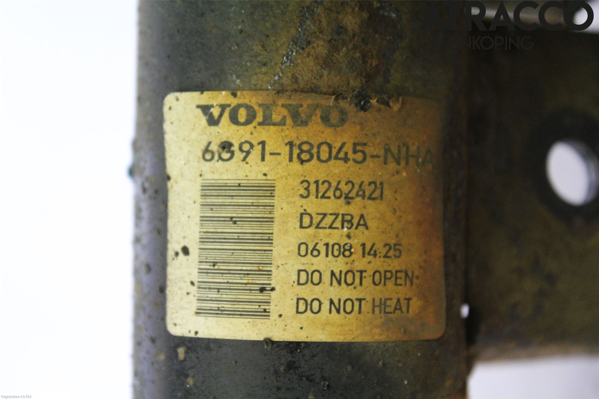 Volvo V70 08-13 Fjäderben Fram Höger