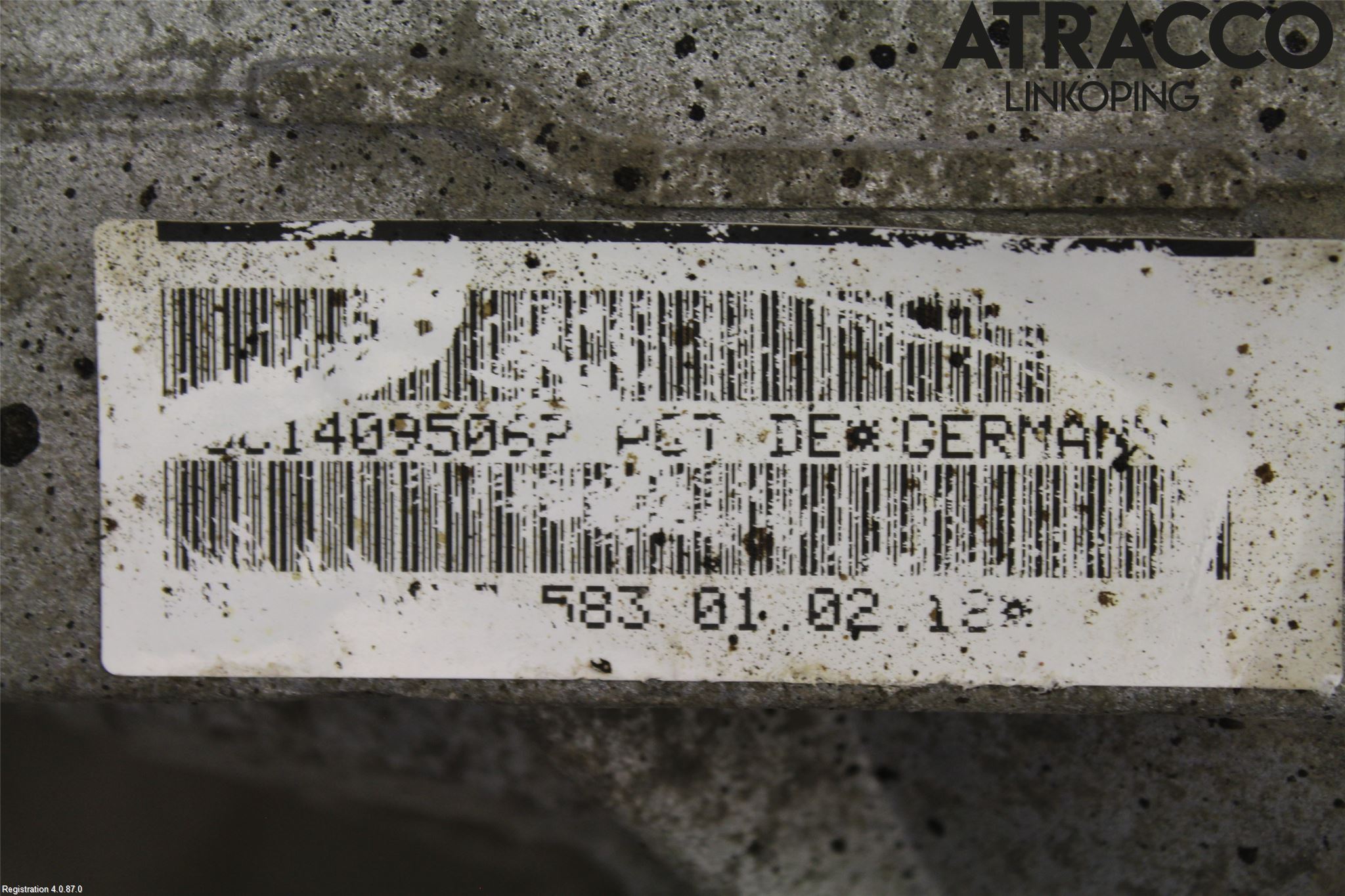 Volkswagen VW AMAROK 2H 10-22 Framvagn Diffrential