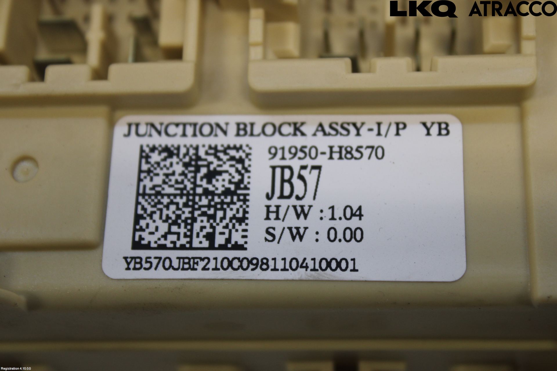 Kia STONIC 18->> Säkringsdosa-Elcentral