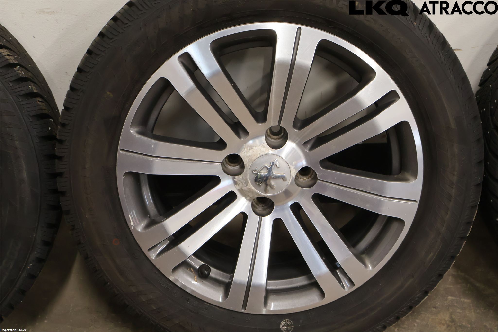 Peugeot 2008 13-20 Vinterdäck Alumfälg 4St