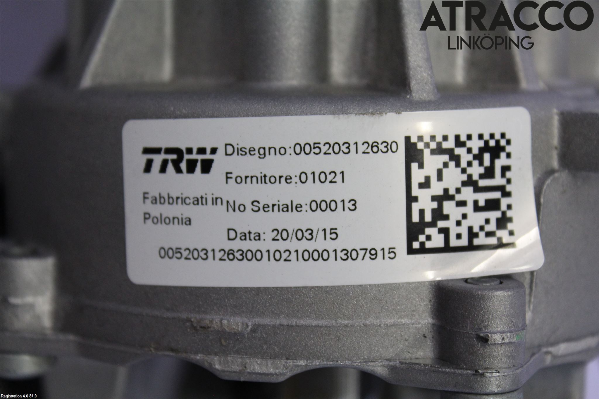 Fiat 500X 15- Rattaxelagg Med Inb Servo