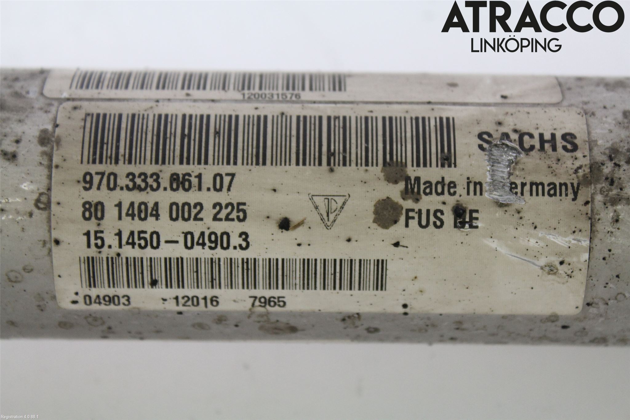 Porsche PANAMERA 09- Stötdämpare Bak