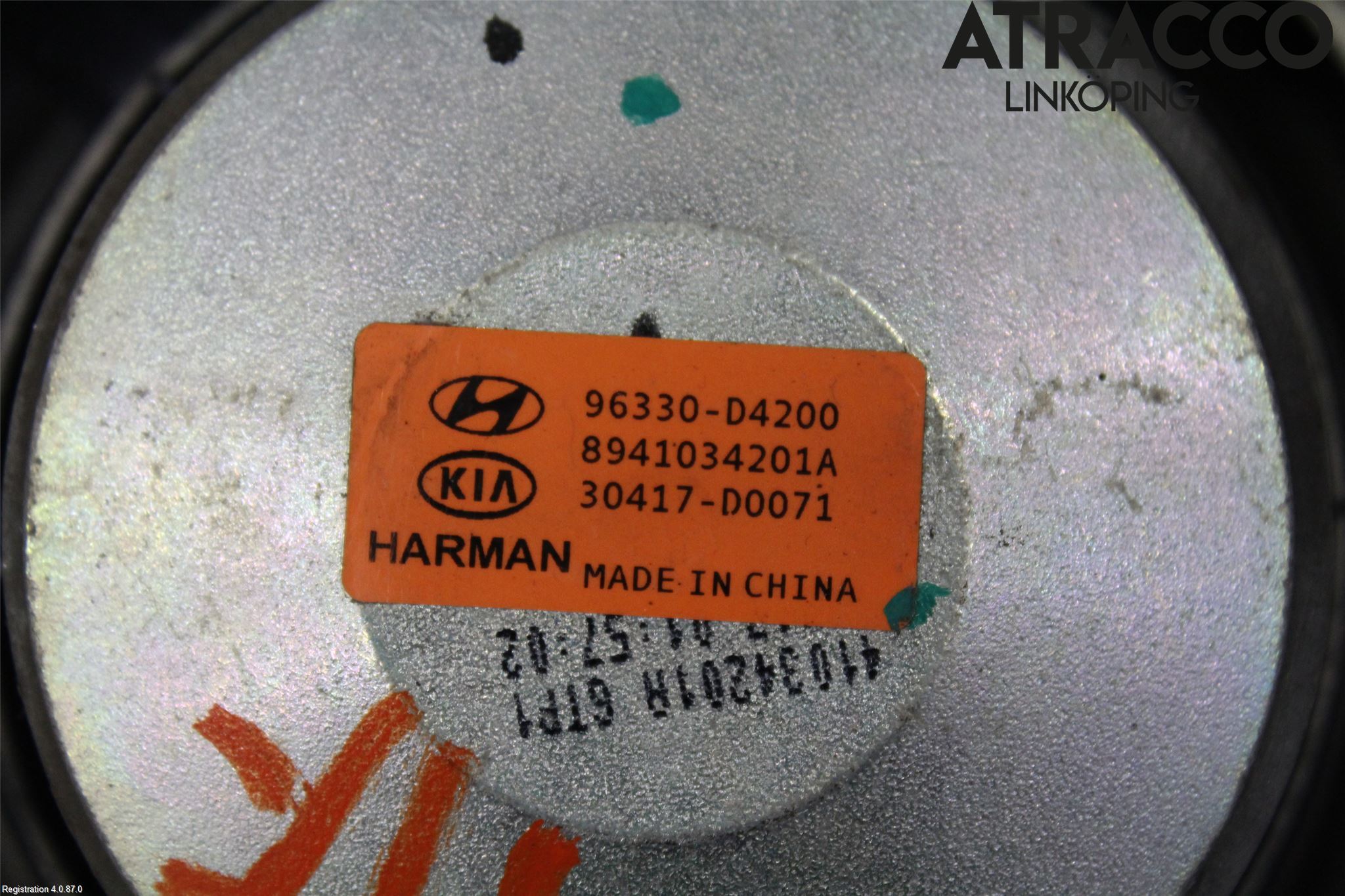 Kia OPTIMA 16-20 Högtalare