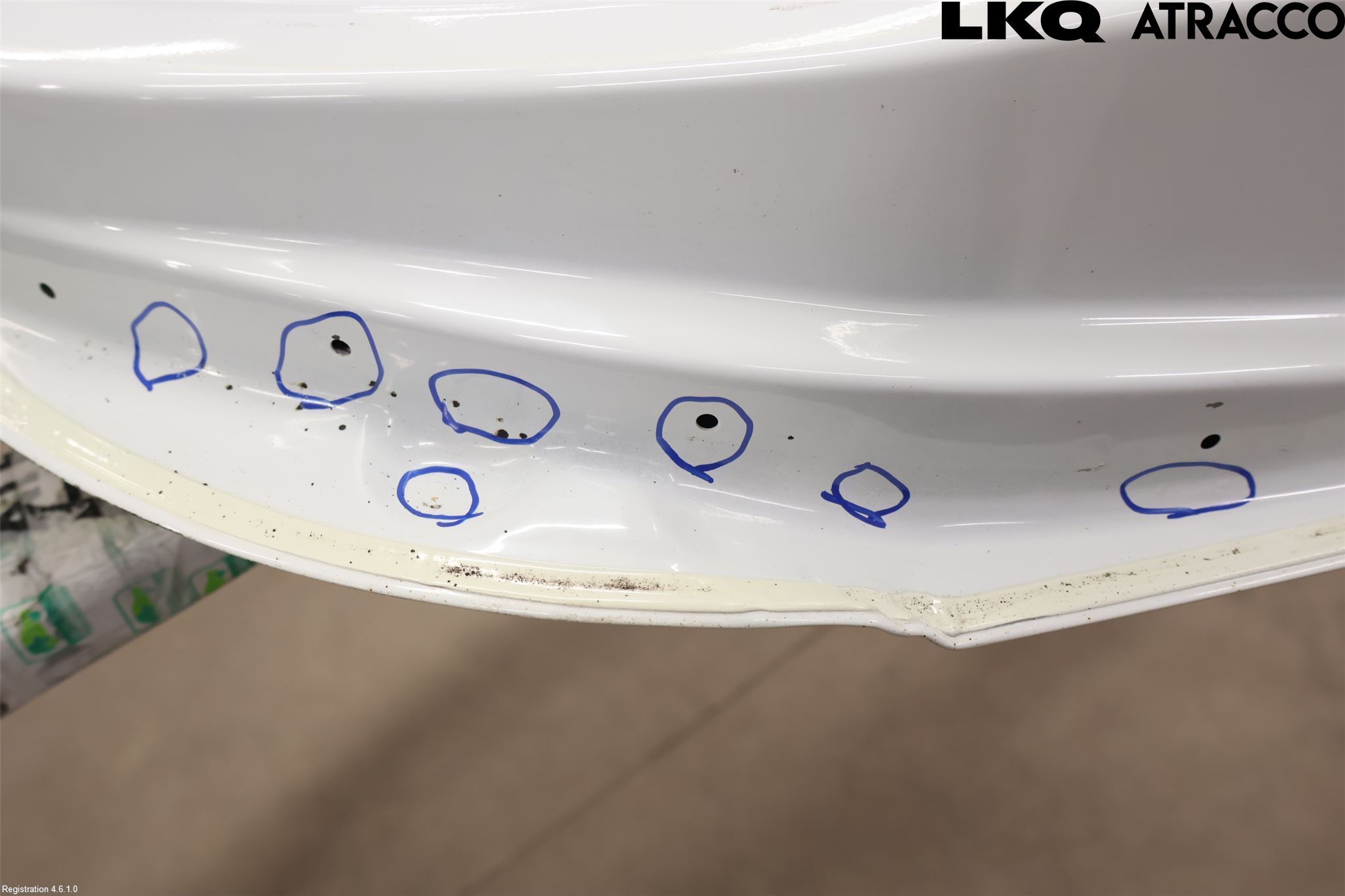 Renault MEGANE III 09-15 Dörr Bak Höger