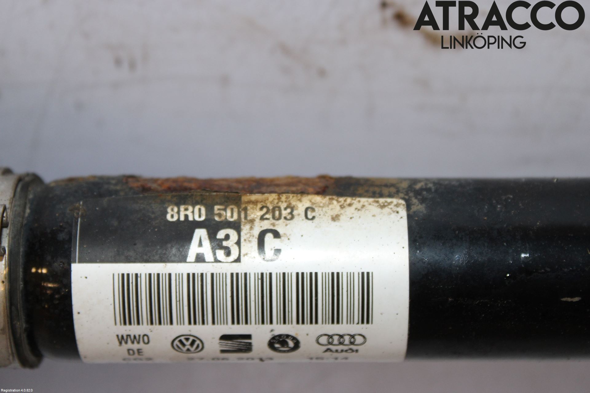 Audi A6 ALLROAD 12-18 Drivaxel Bak Vänster