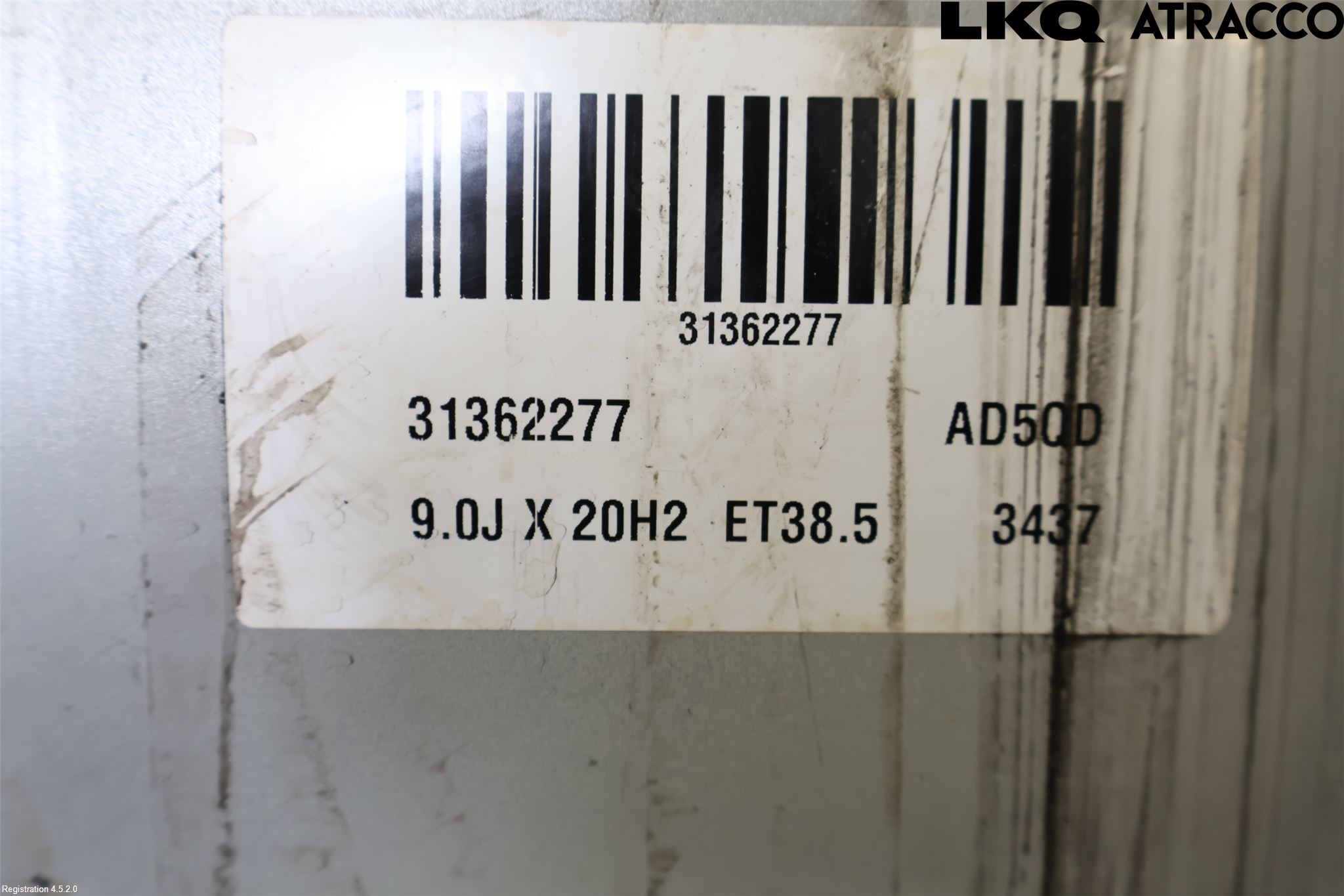 Volvo XC90/RECHARGE 16- Fälg Aluminium