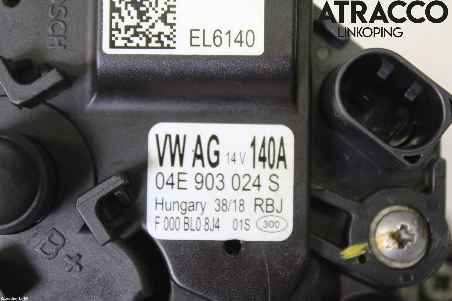 Volkswagen VW GOLF / E-GOLF VII 13-20 Generator