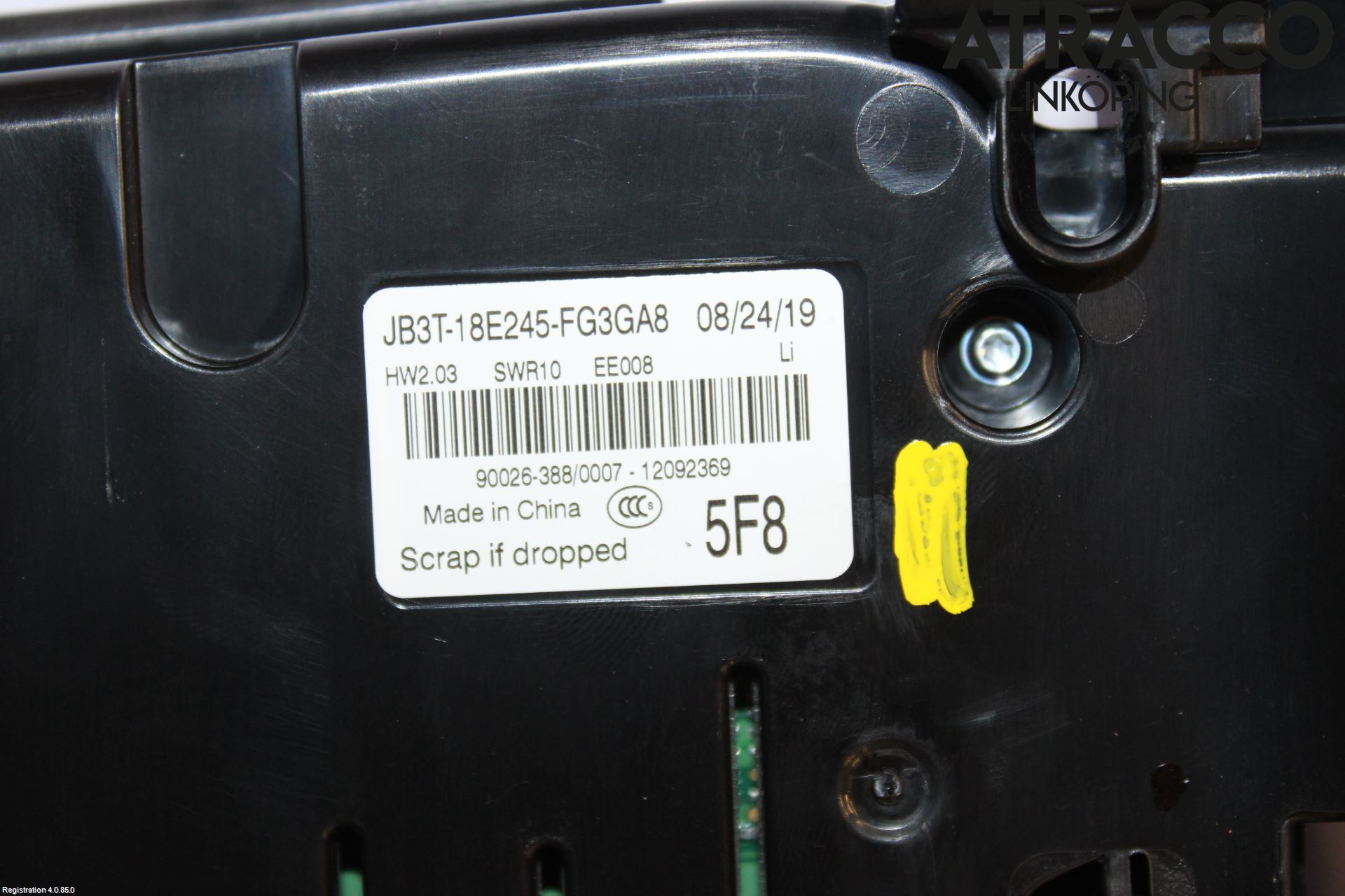 Ford RANGER EU 12-23 Ac Styrenhet Ac Manöveren