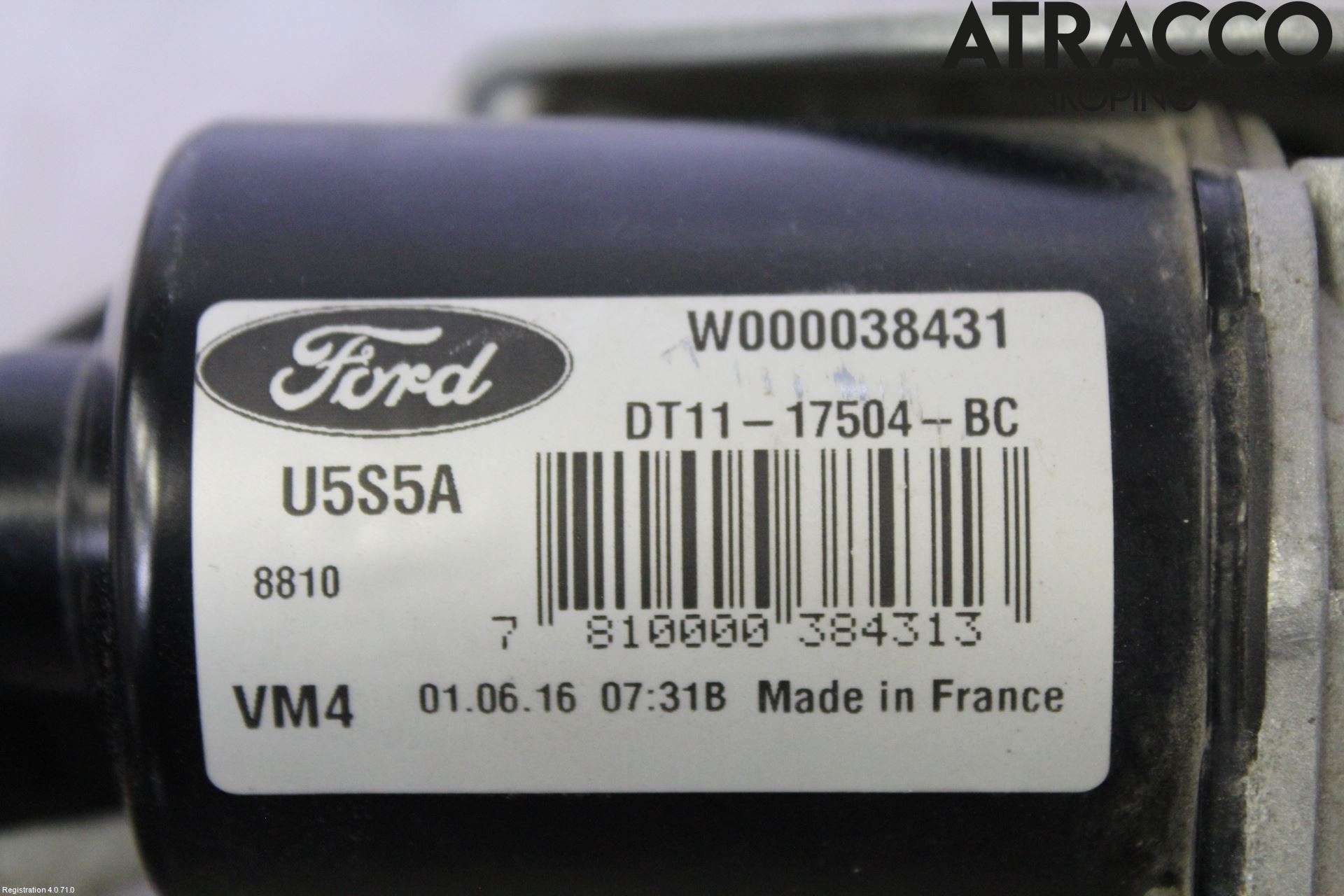 Ford TRANSIT/TOURNEO CONNECT 13-22 Torkarmotor Vindruta