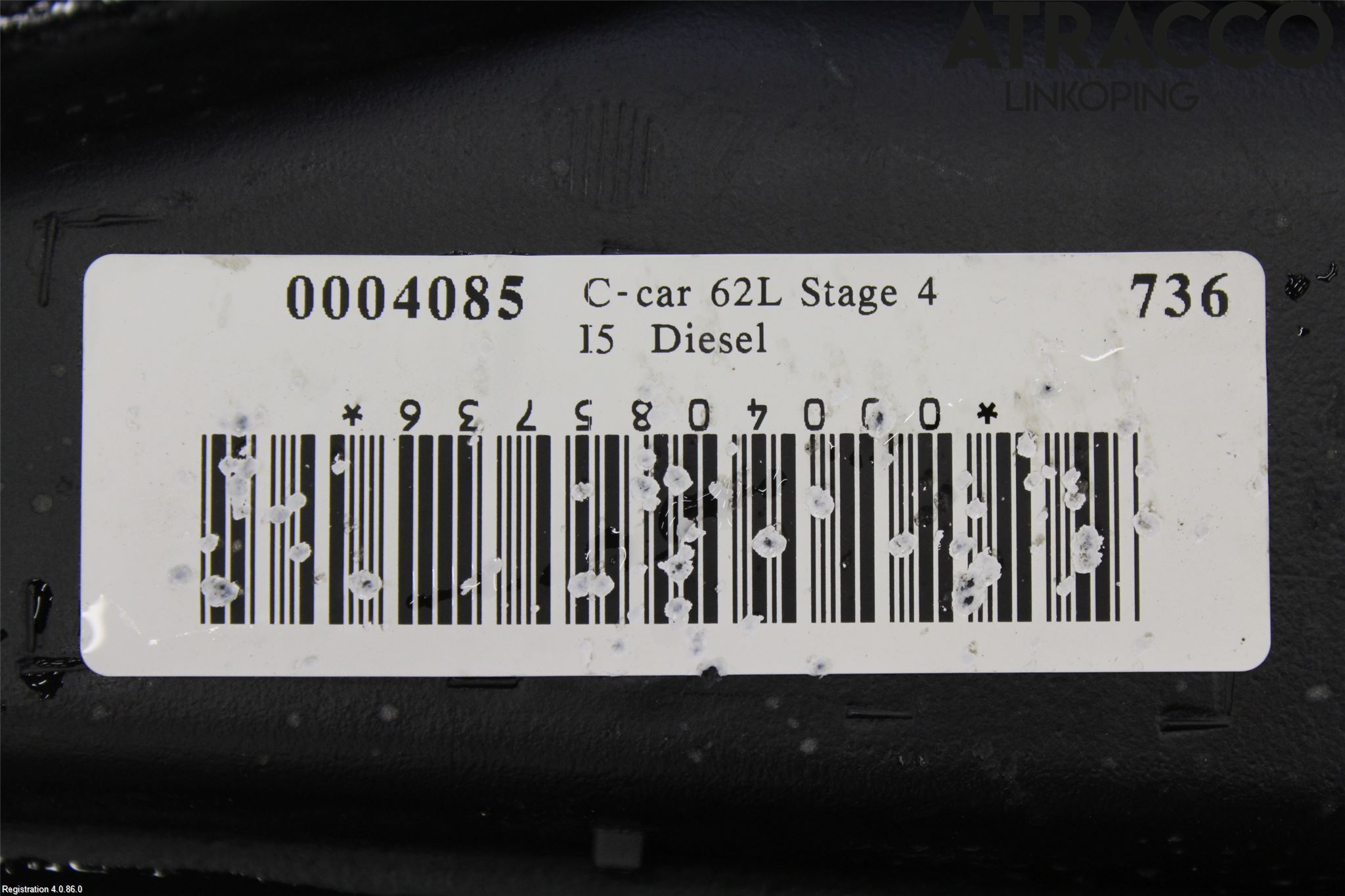 Volvo V50 04-07 Bränsletank Diesel