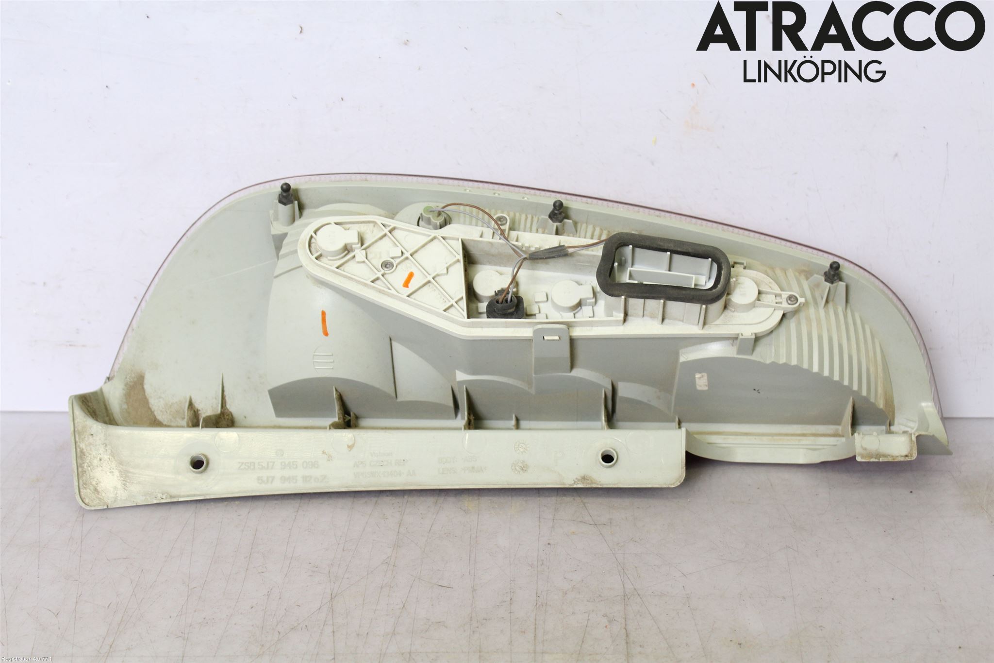 Skoda PRAKTIK Bakljus Höger