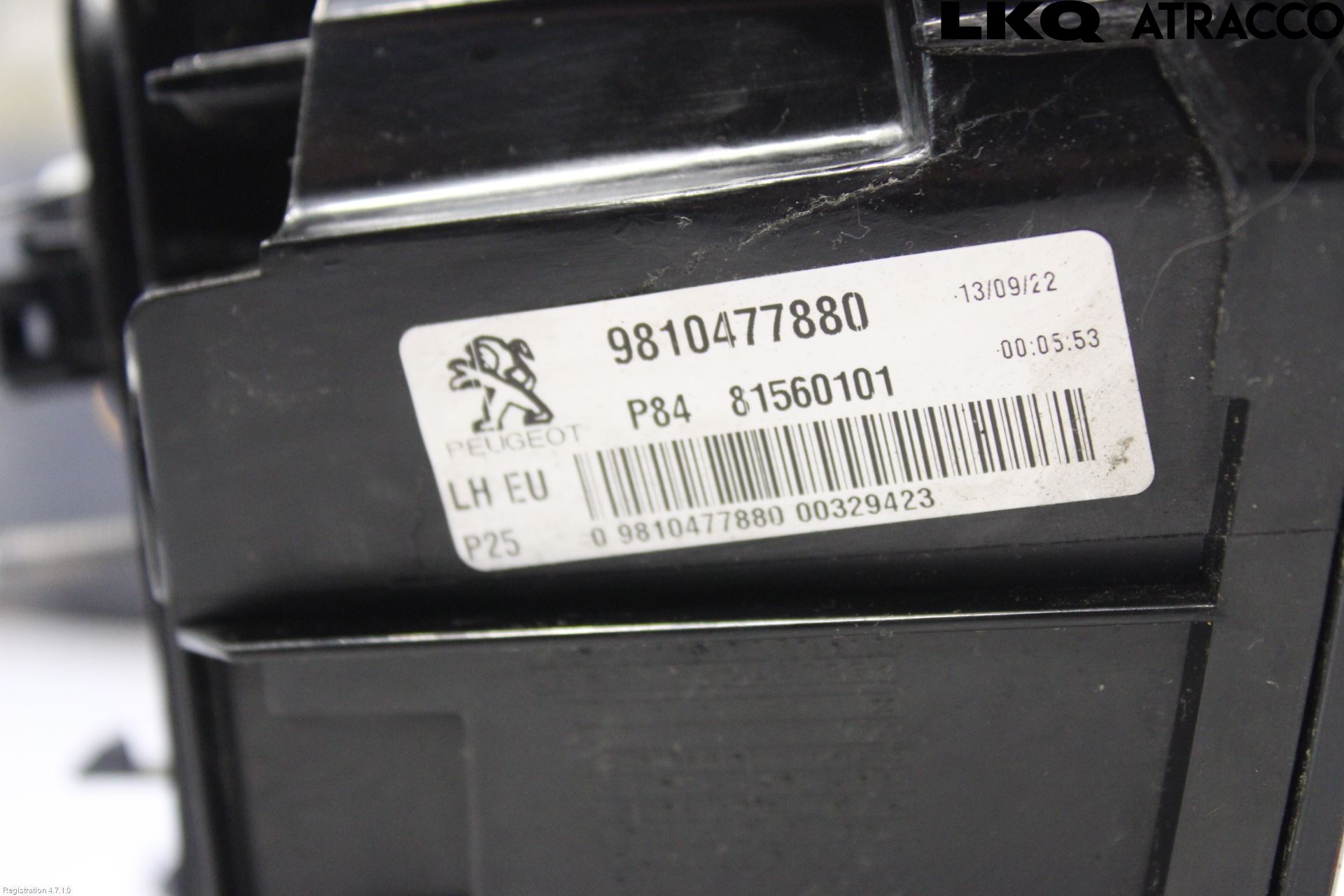 Peugeot 3008 17-24 Bakljus Lucka Vä