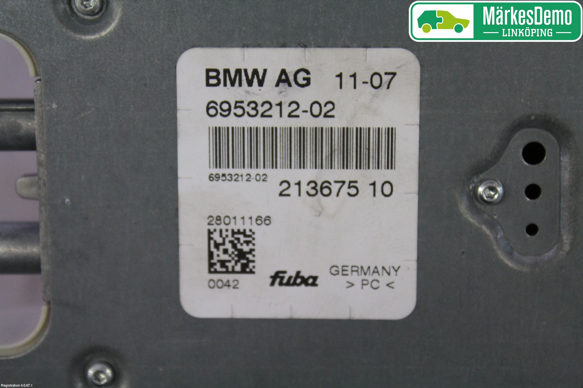 BMW 6 E63/64    02-10 Antennförstärkare