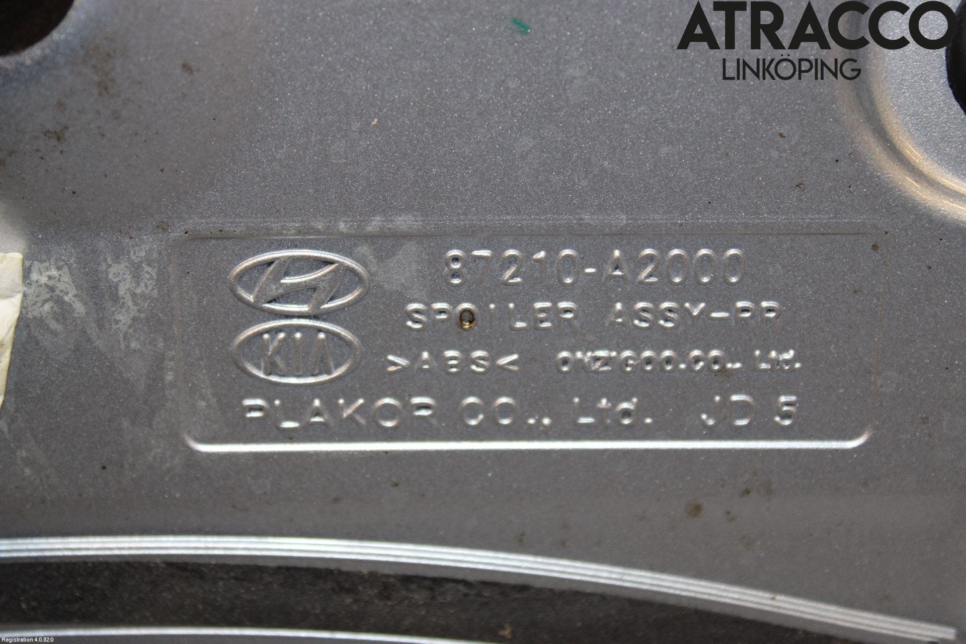 Kia CEED 12-18 Spoiler Baklucka