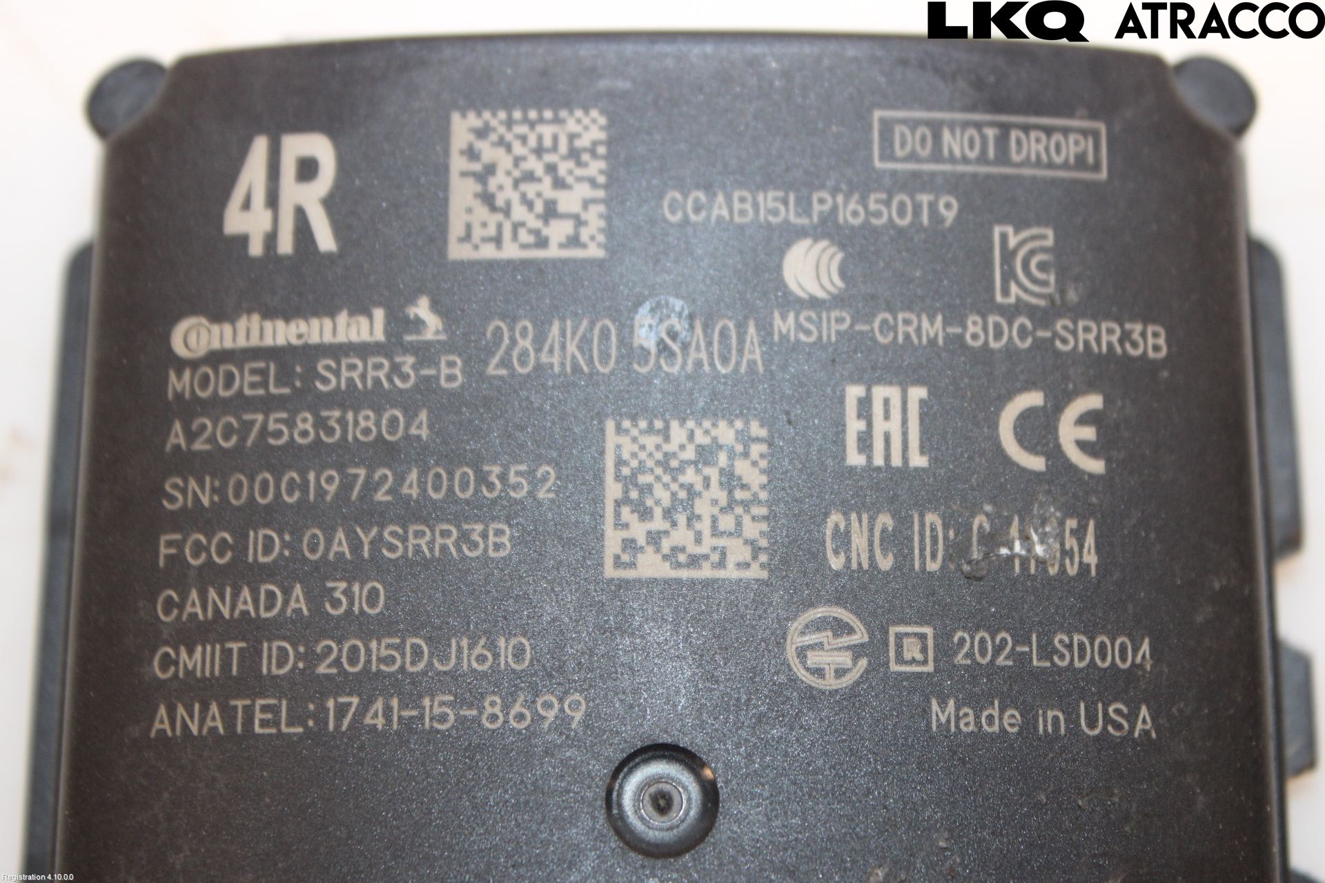 Nissan LEAF 18- Sensor Aktivt Kollisionsskydd