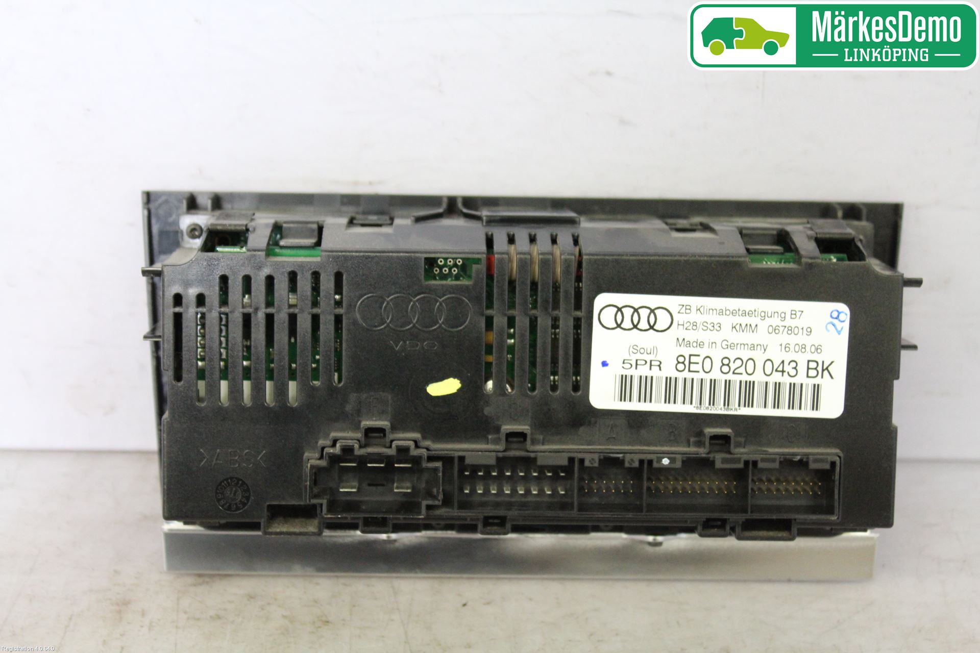 Audi A4/S4 05-07 Ac Styrenhet Ac Manöveren