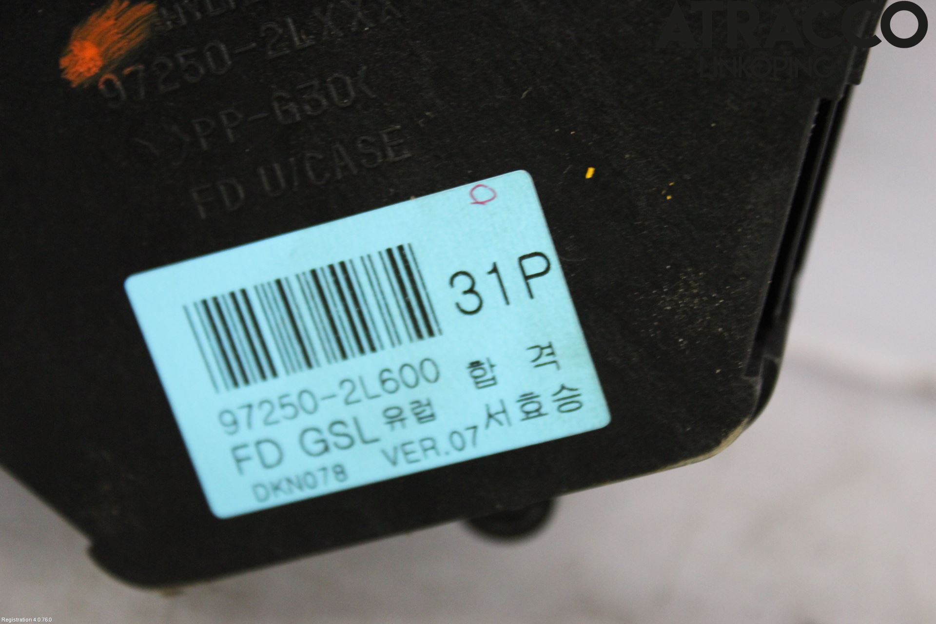 Hyundai i30 FD 07-12 Ac Styrenhet Ac Manöveren