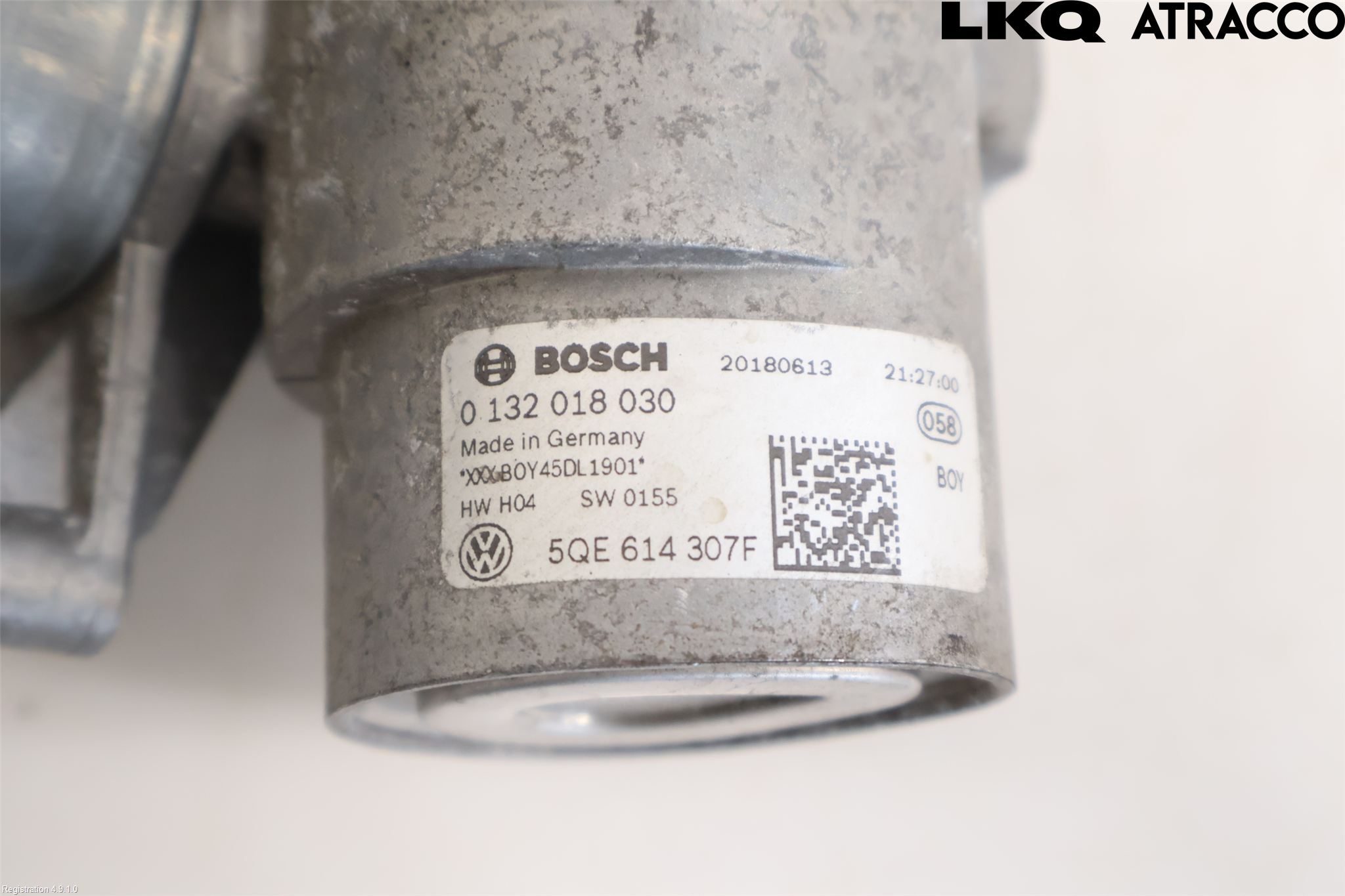 Volkswagen VW PASSAT 15-19 Bromstryckackumulator