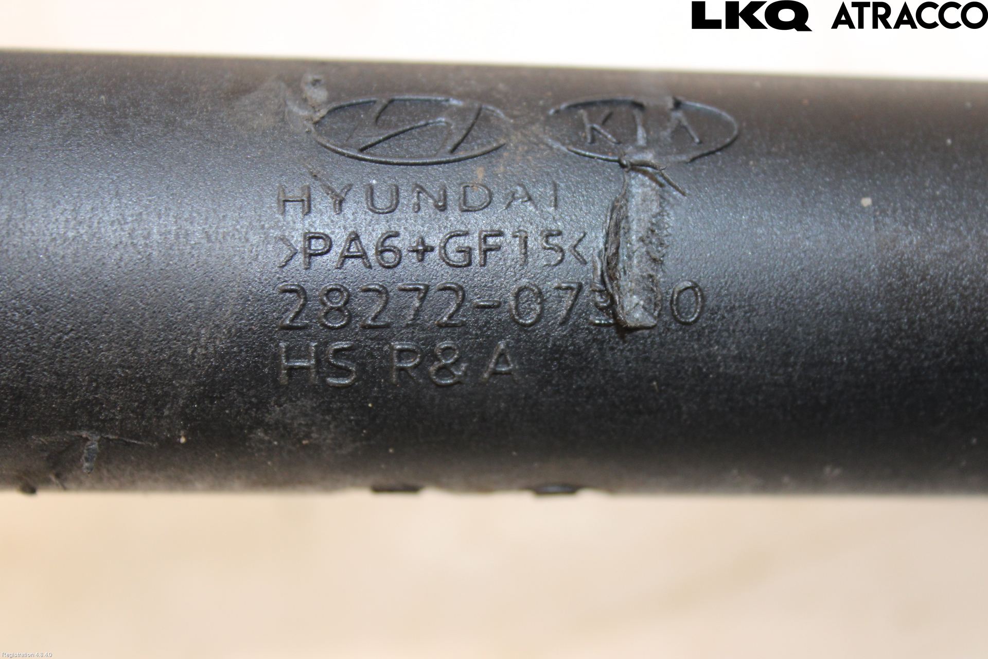 Kia STONIC 18->> Laddluft-Intercoolerrör