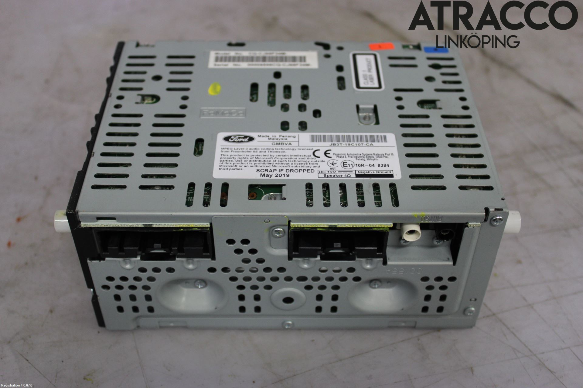 Ford RANGER EU 12-23 Cd Radio - Multimediapanel