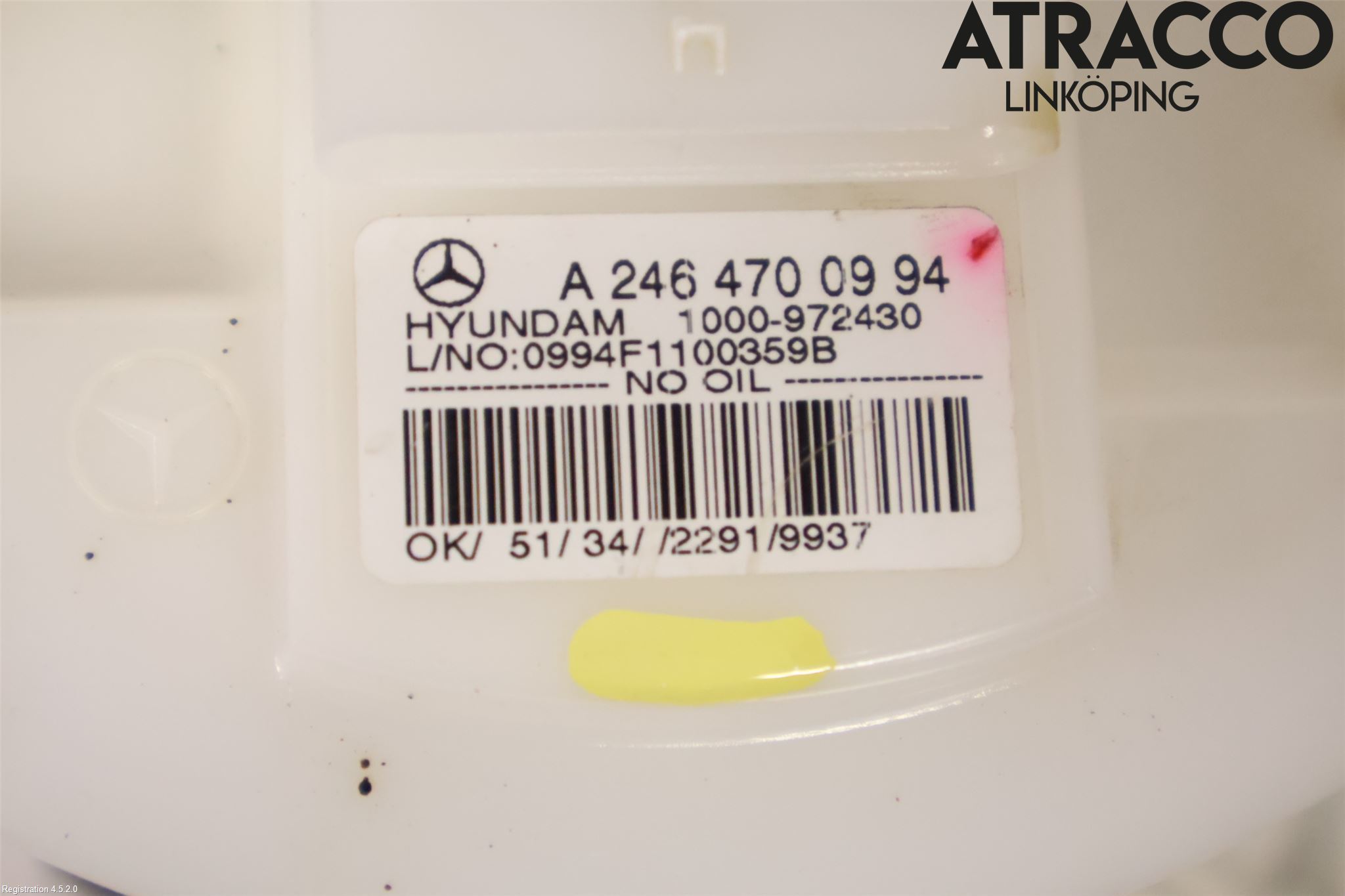Mercedes-Benz MB CLA-KLASS (C117/X117) 13-19 Bränslepump El