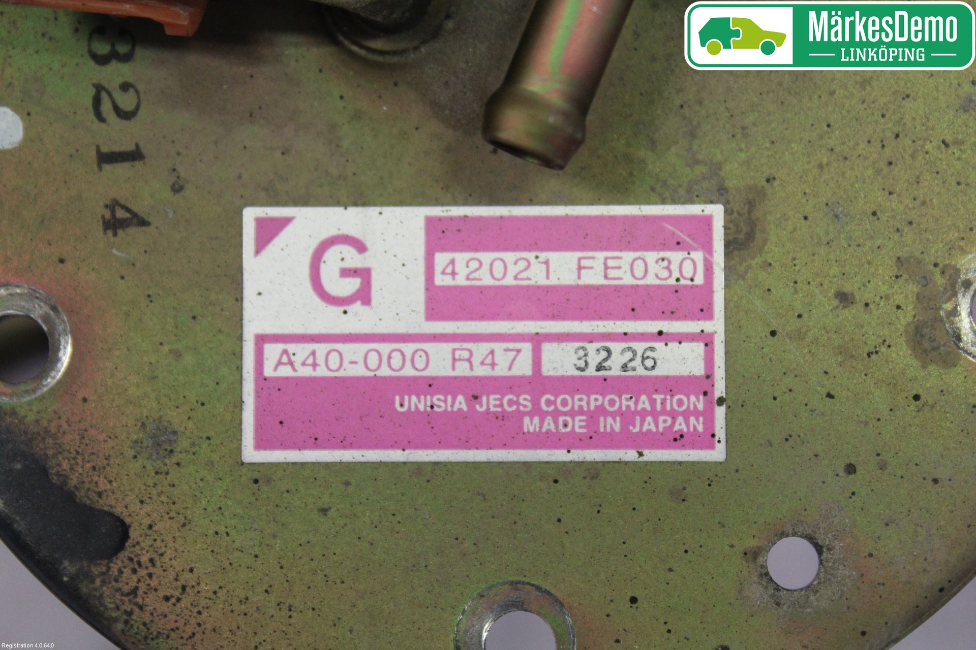 Subaru IMPREZA II  03-05 Bränslepump El