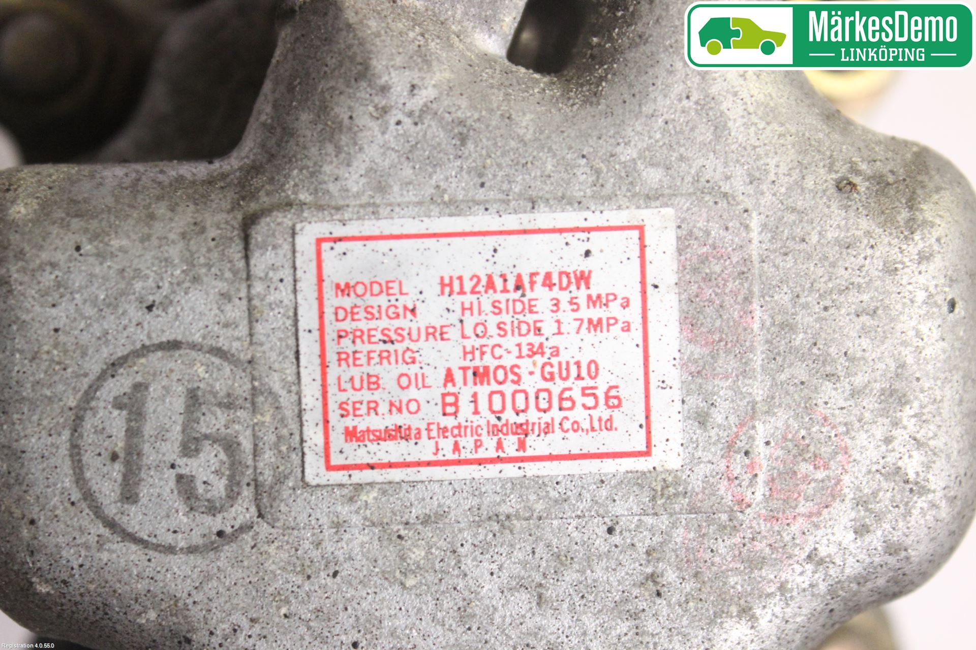 Mazda 6 02-08 Ac Kompressor