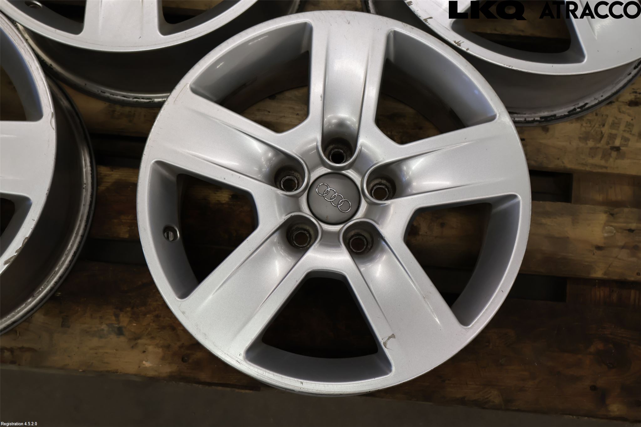 Audi A4/S4 05-07 Fälgsats Aluminium