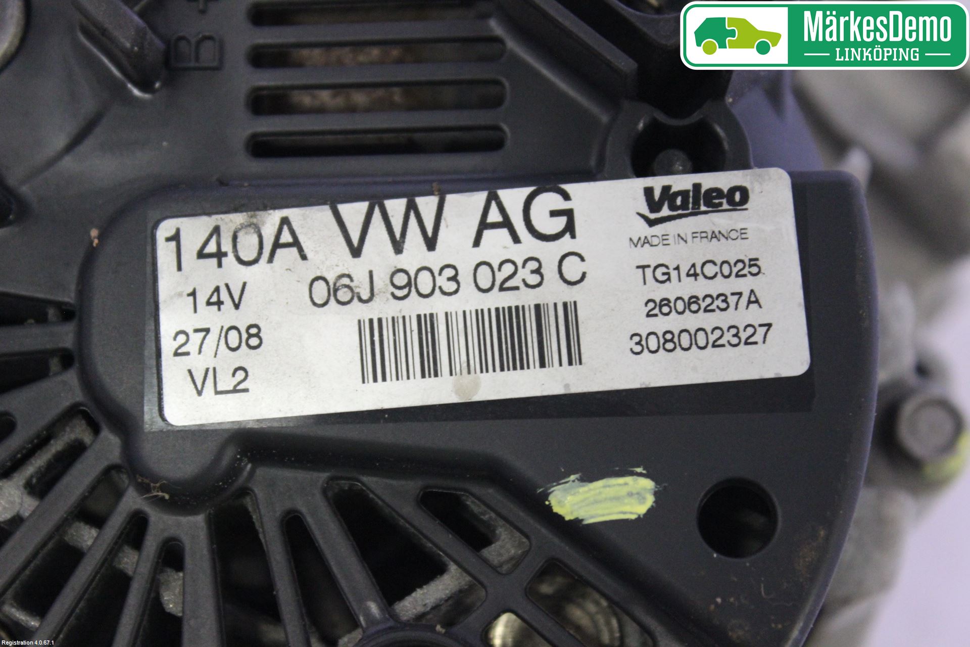 Volkswagen VW PASSAT 05-11 Generator